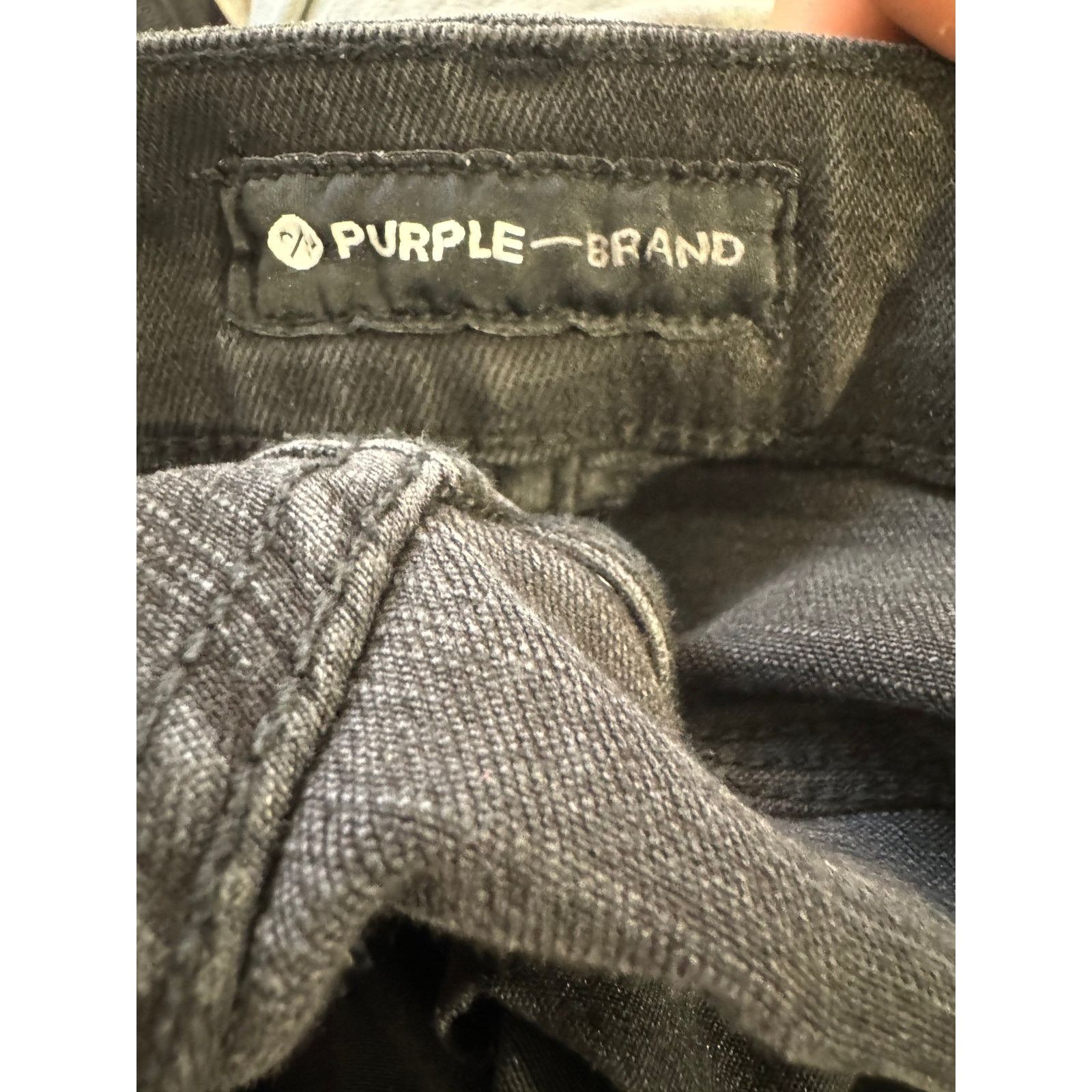 Purple Brand Purple Jeans Black Used 32 Size US 32 / EU 48 - 4 Thumbnail