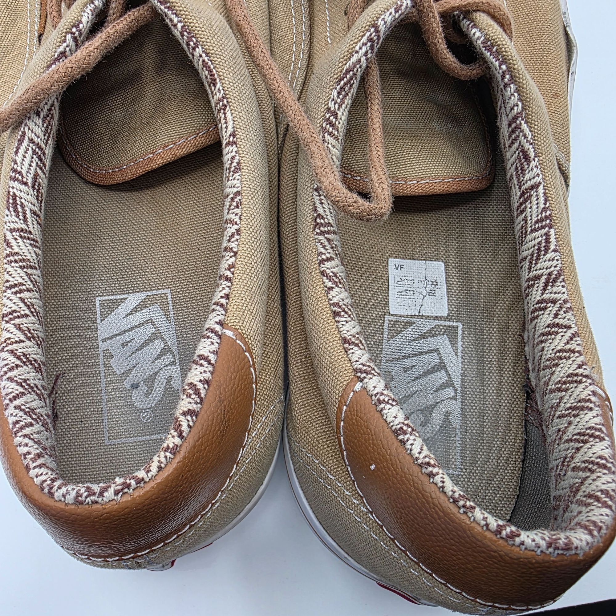 Vans Vans Era 59 C&L Mens Size 11.5 Khaki Chevron Sneaker Shoes C Size US 11.5 / EU 44-45 - 10 Thumbnail