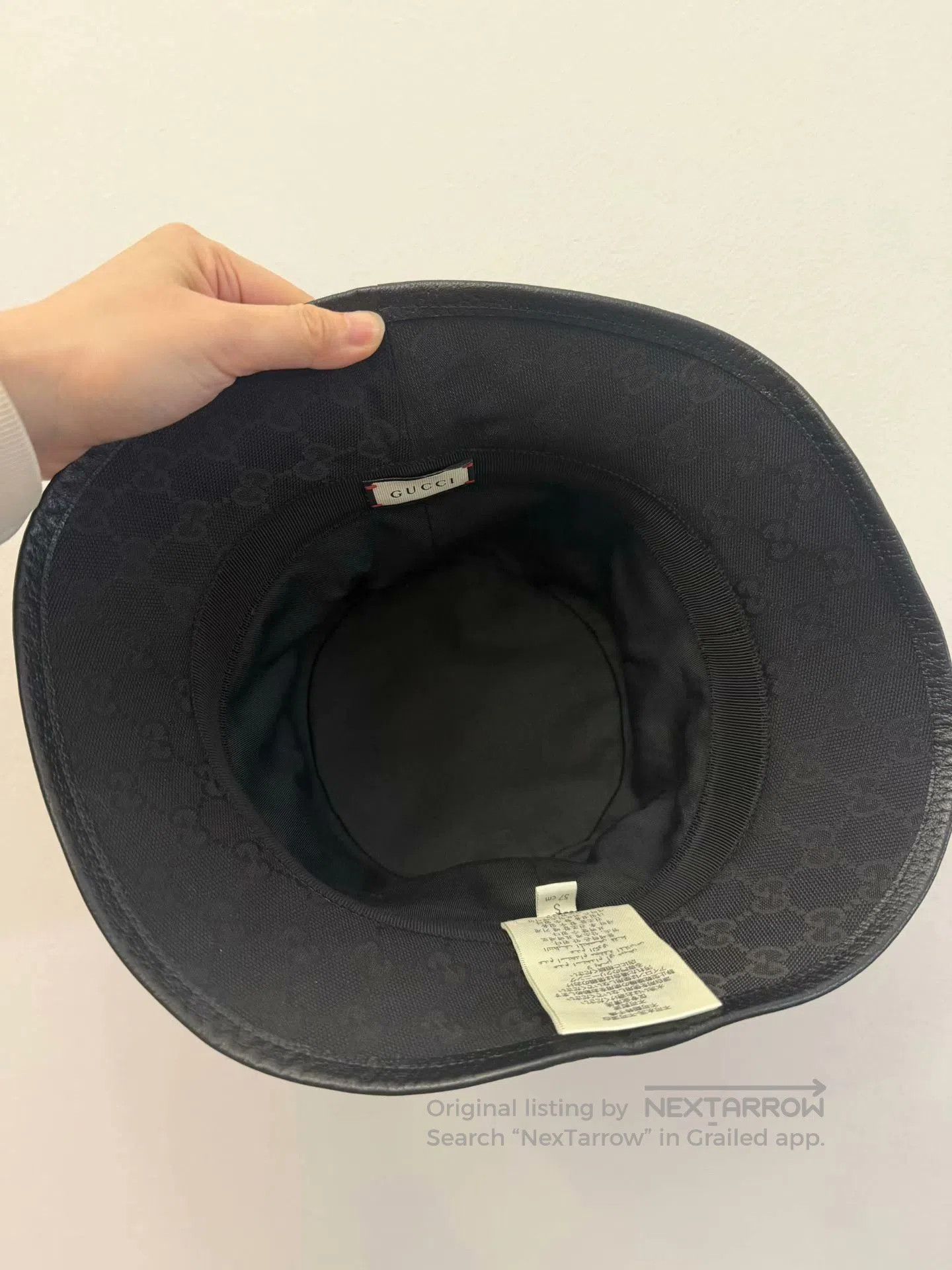 Gucci Gucci Classic Monogram Bucket Hat S. Size ONE SIZE - 4 Thumbnail