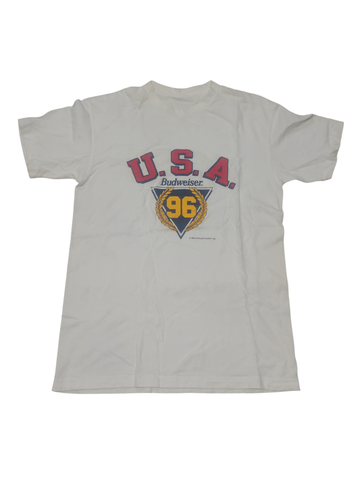 Vintage Vintage 90's Budweiser USA Tshirt Size US M / EU 48-50 / 2 - 1 Thumbnail