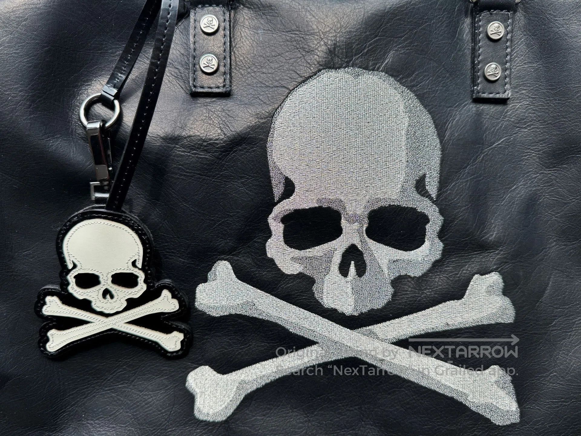 Mastermind Japan mastermind Japan MMJ Leather Boston Bag. Size ONE SIZE - 3 Thumbnail