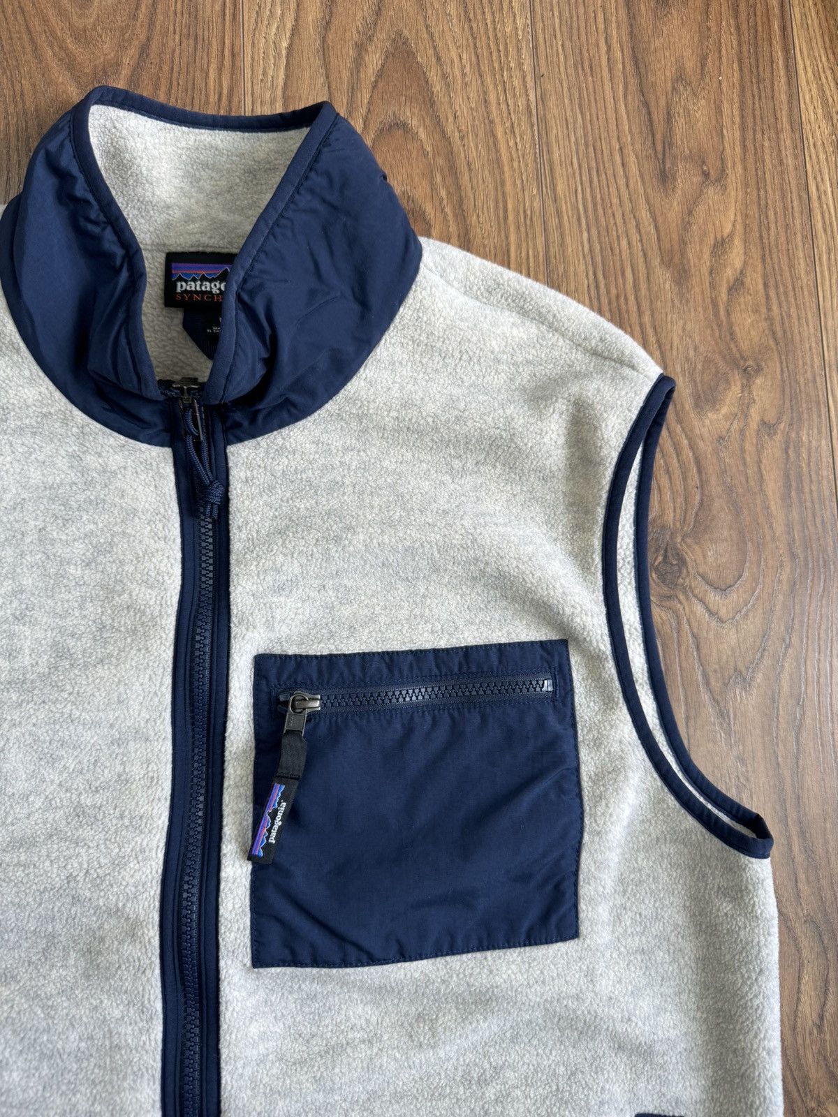 Patagonia Vintage fleece vest Patagonia original outdoors item Size US L / EU 52-54 / 3 - 4 Thumbnail