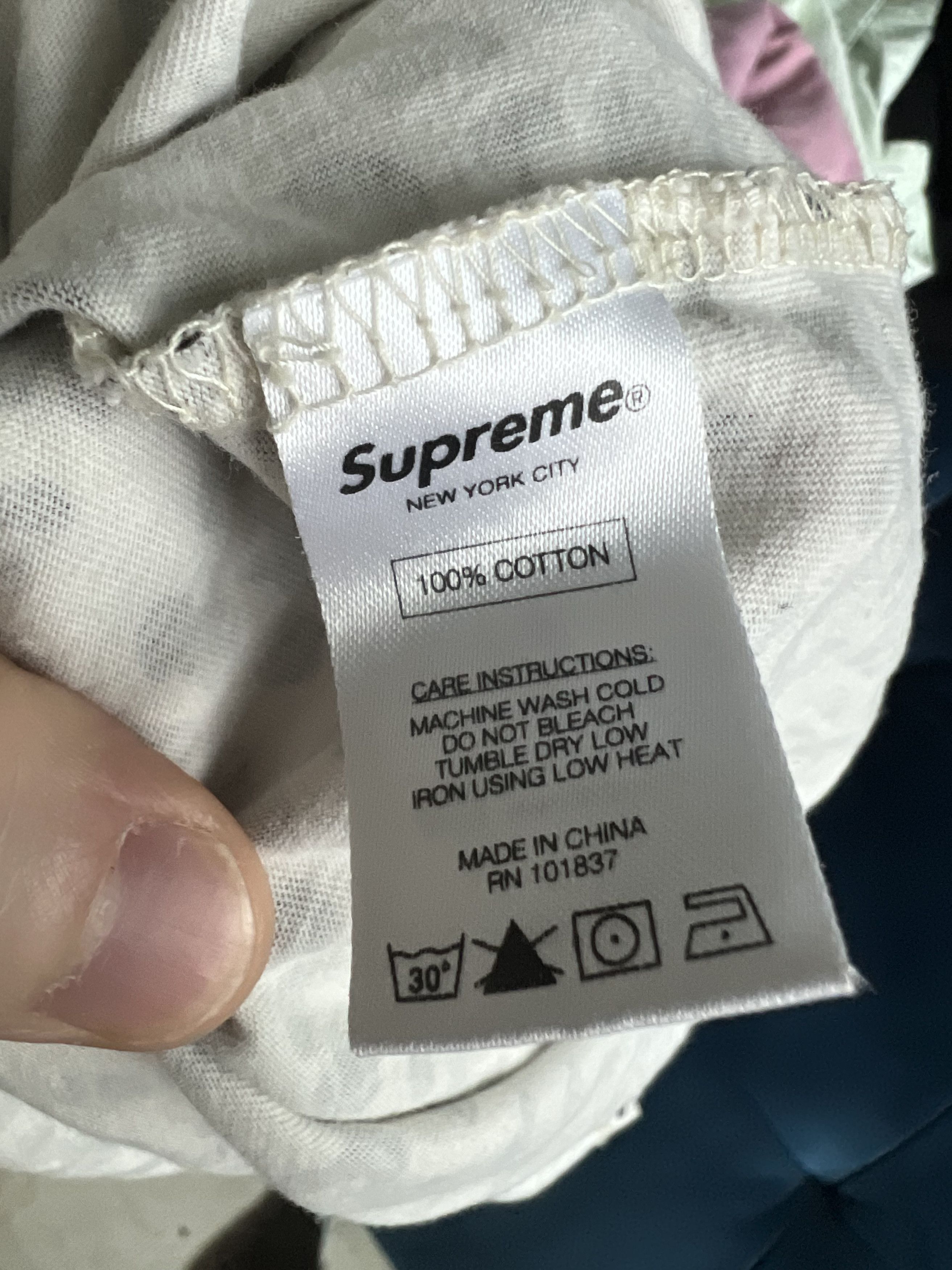 Supreme Supreme White Cheetah T Shirt Size US M / EU 48-50 / 2 - 5 Thumbnail