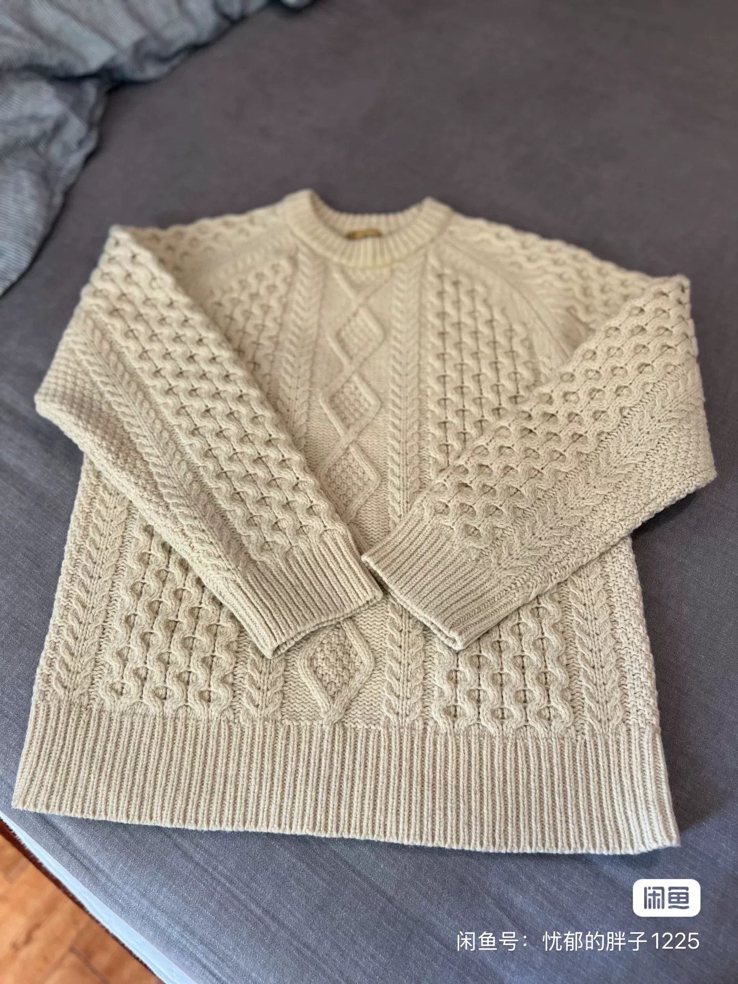 Levi's LVC 100% Wool Fisherman Sweater S