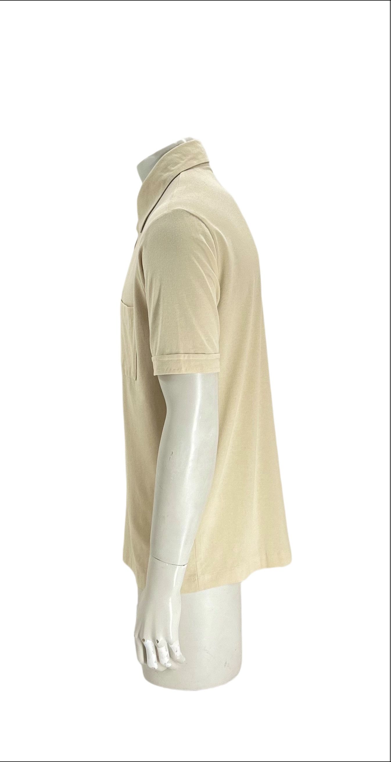 CP Company Ecru Short Sleeve Shirt