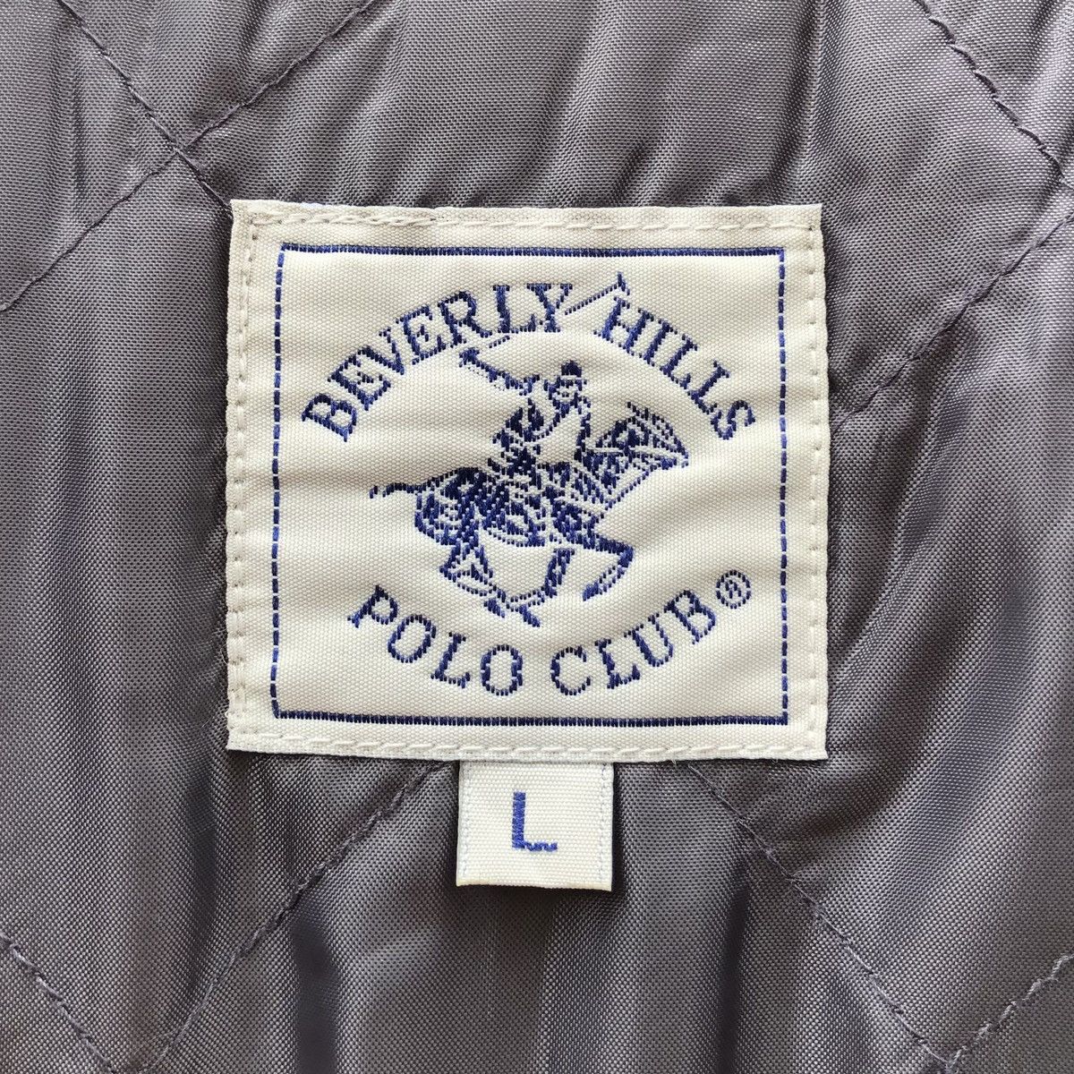 Beverly Hills Polo Club Beverly Hills Polo Club Flanel Lined Quilted Checked Jacket Size US L / EU 52-54 / 3 - 14 Thumbnail