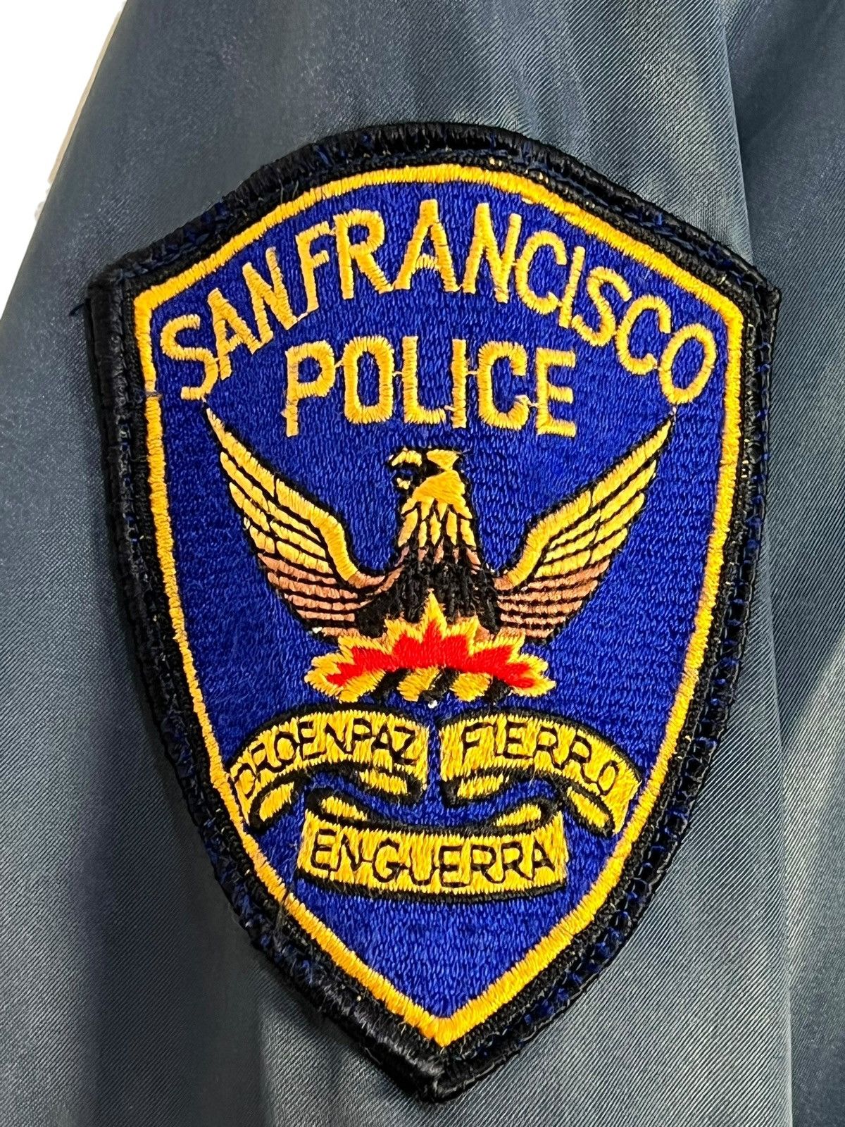 Vintage Vintage San Francisco Police Field Jacket Size US L / EU 52-54 / 3 - 7 Thumbnail