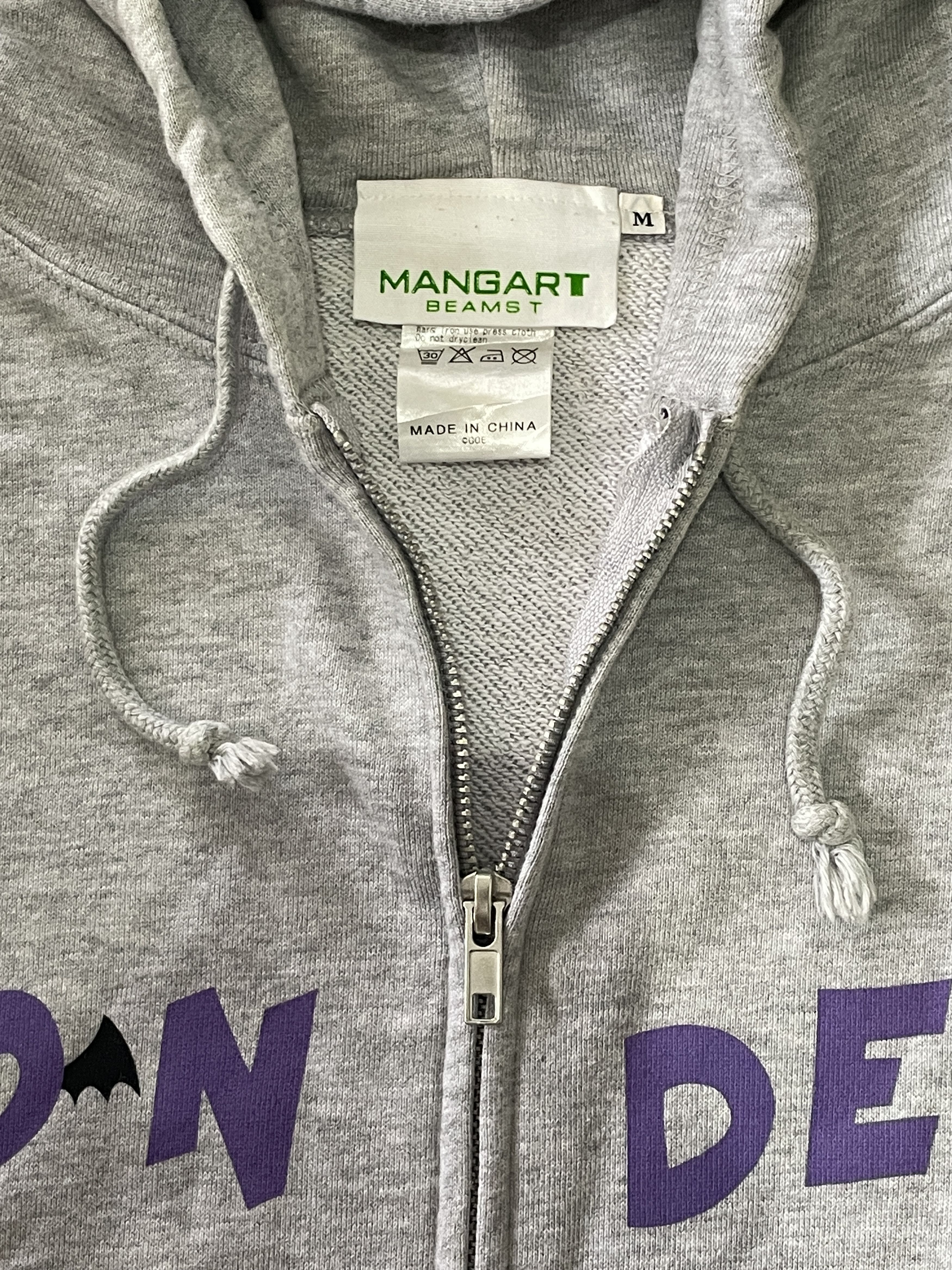 Beams Japan MANGART BEAMS Zip-up Hoodie Wonder Bear Puzzle Collaboration Size US M / EU 48-50 / 2 - 6 Thumbnail