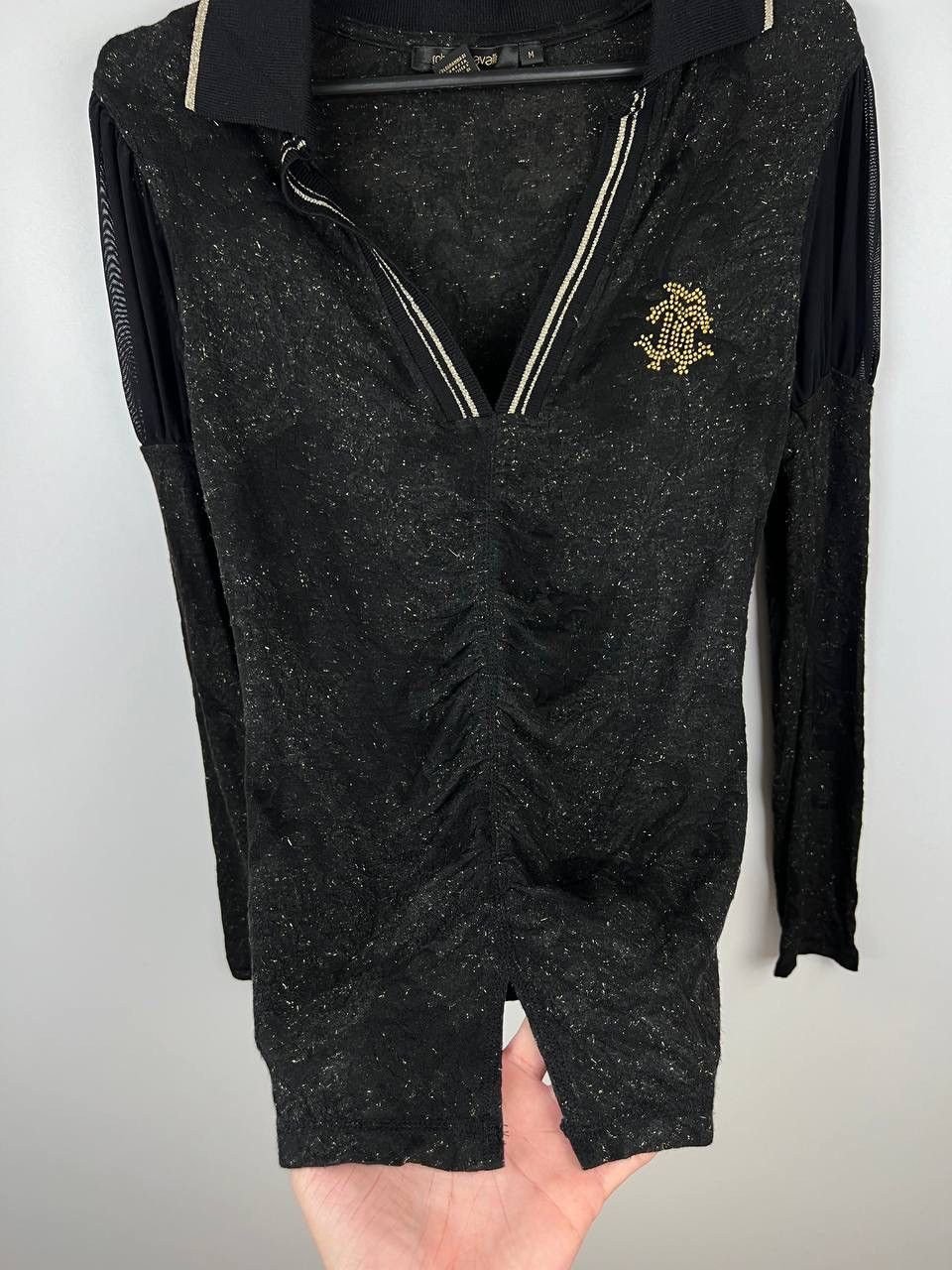 Roberto Cavalli × Vintage Roberto Cavalli vintage long sleeve women’s size M Size M / US 6-8 / IT 42-44 - 6 Thumbnail