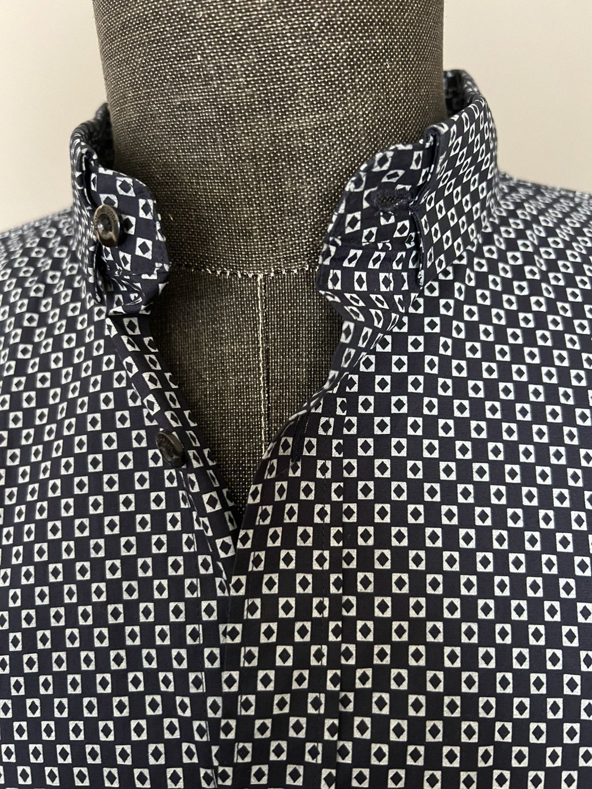 Scotch & Soda Scotch & Soda men's blue button down dress casual shirt Size US XL / EU 56 / 4 - 4 Thumbnail