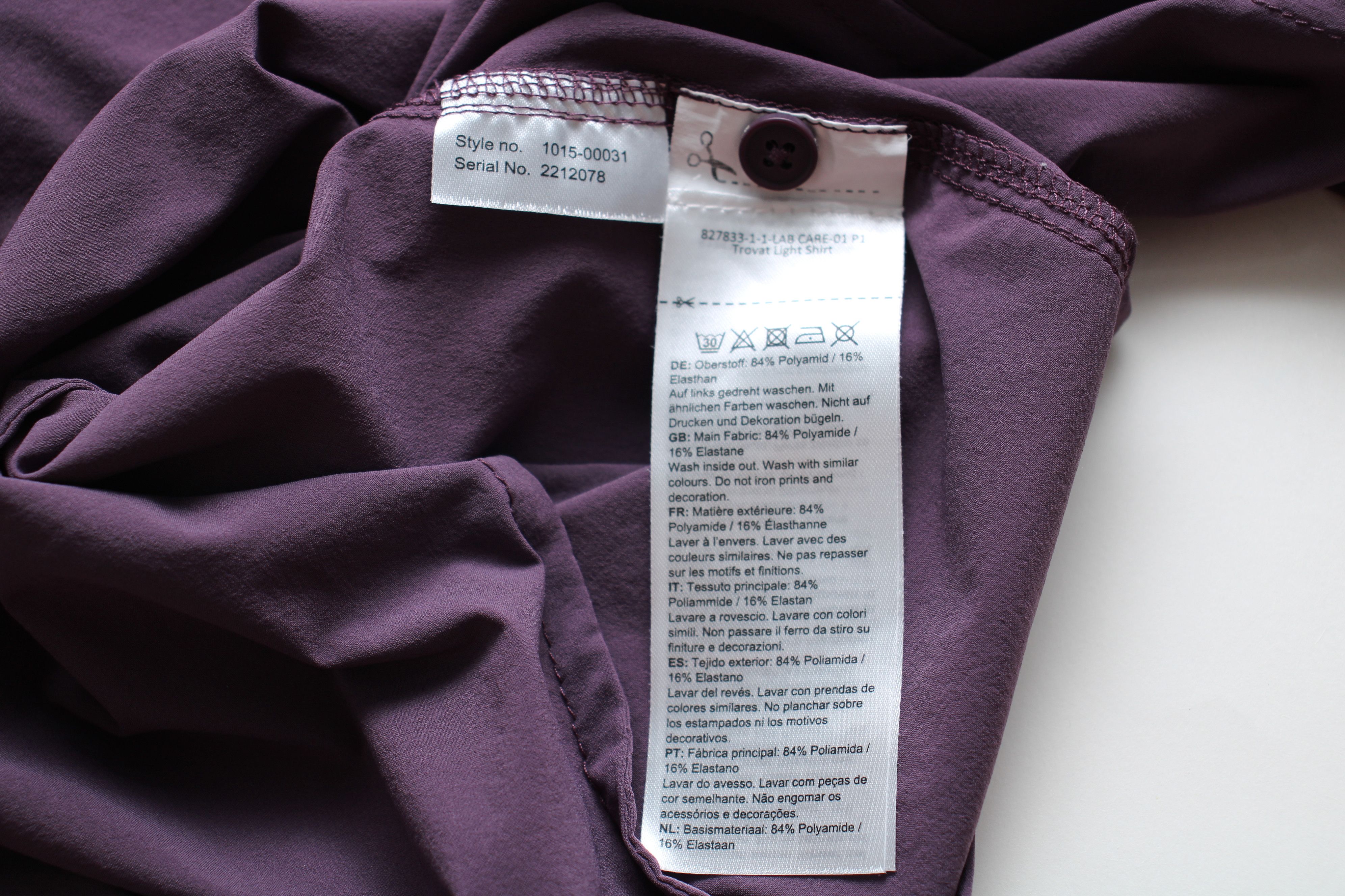Mammut Mammut Shirt Technical Solid Trovat Light Short Sleeve Size L / US 10 / IT 46 - 9 Thumbnail