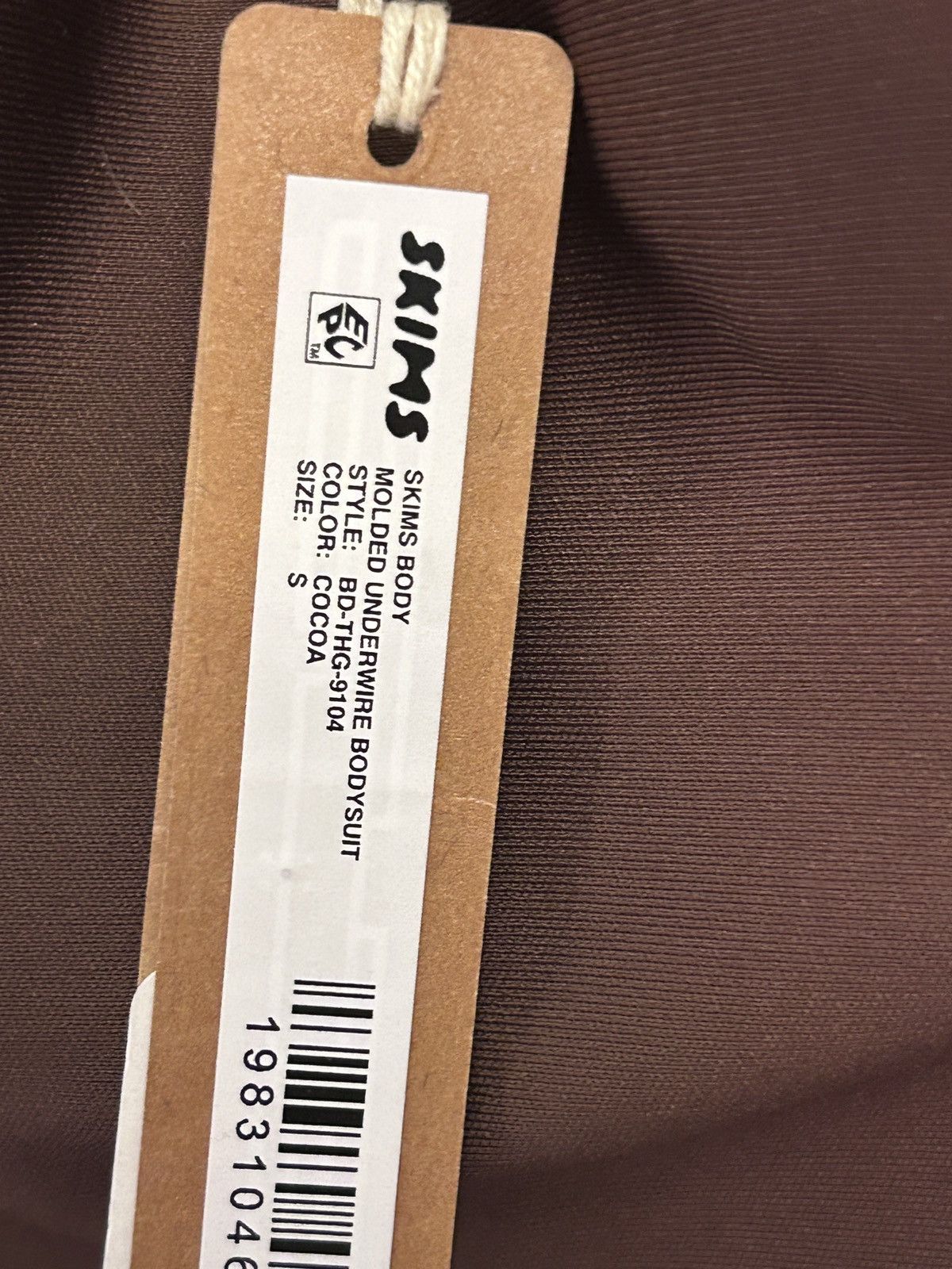 SKIMS Skims Molded Underwire thong Bodysuit - size S Cocoa Brown Size S / US 4 / IT 40 - 3 Thumbnail