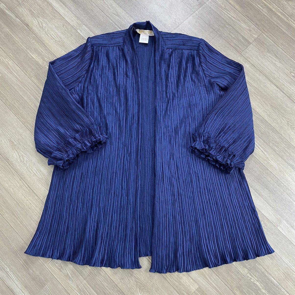 Pleats Please Issey Miyake 2000s Diffusion Pleats Please Issey Miyake Style Cardigans Size XXL / US 16-18 / IT 52-54 - 2 Thumbnail