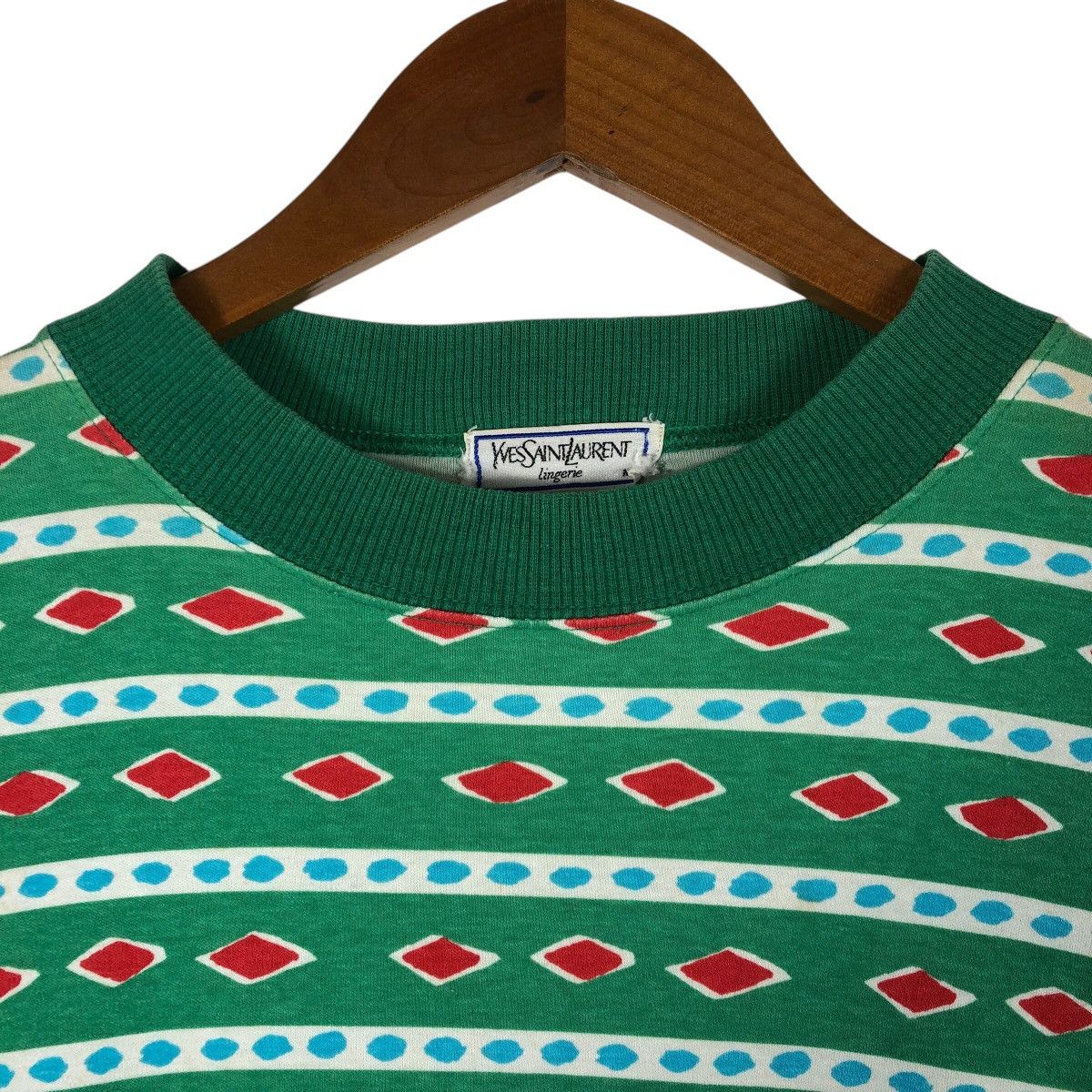 Yves Saint Laurent YSL Yves Saint Laurent Stripe Design Sweatshirt Size US M / EU 48-50 / 2 - 3 Thumbnail