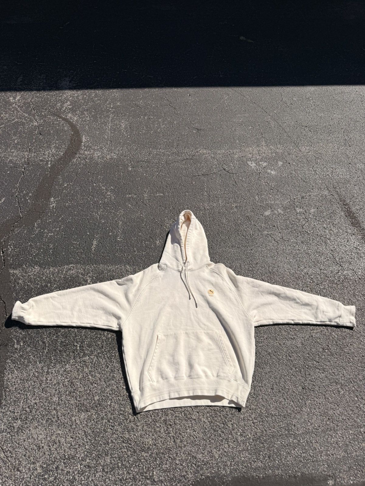 Puma Vintage Puma “Chase the Sun” Cream Hoodie Size US L / EU 52-54 / 3 - 1 Thumbnail