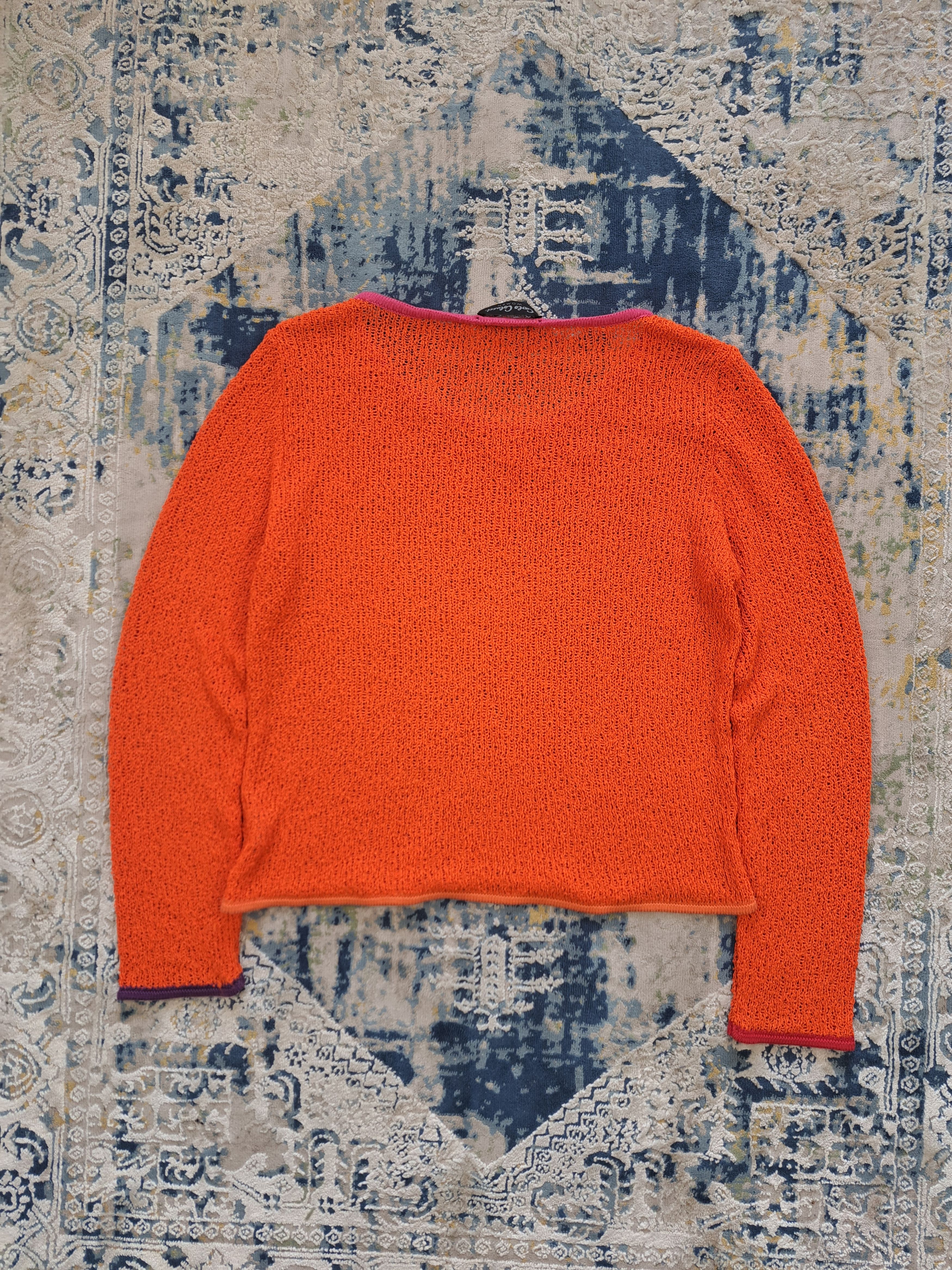 Carlo Colucci Archive Like Jean Paul Gaultier Mesh Top Sweater Colucci Size S / US 4 / IT 40 - 6 Thumbnail