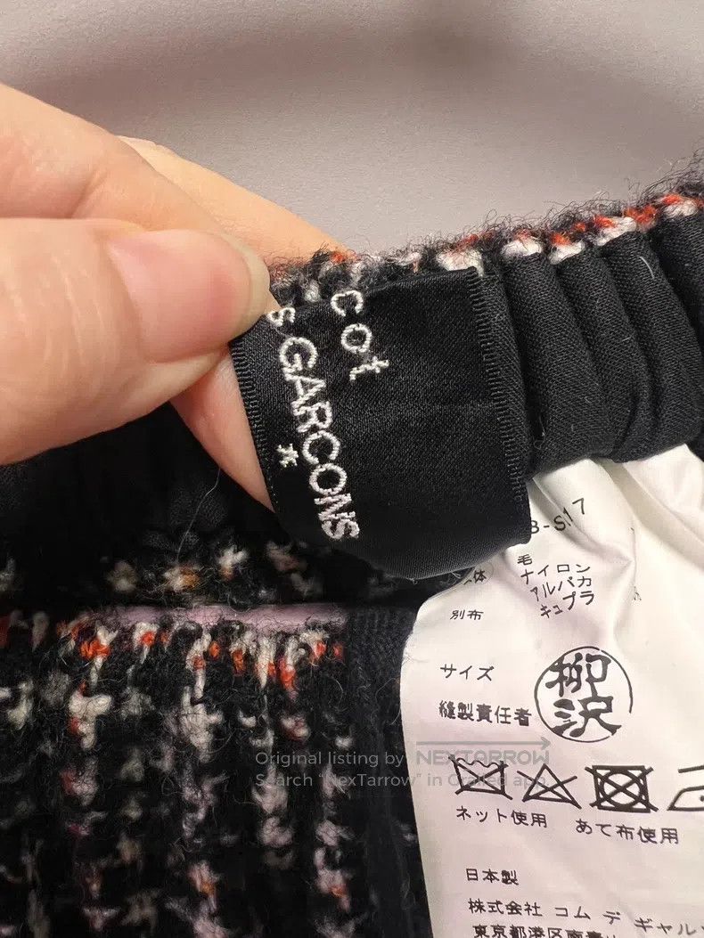Comme des Garcons Comme Des Garcons size M Flannel pure wool bubble bottom Size 23" - 6 Thumbnail