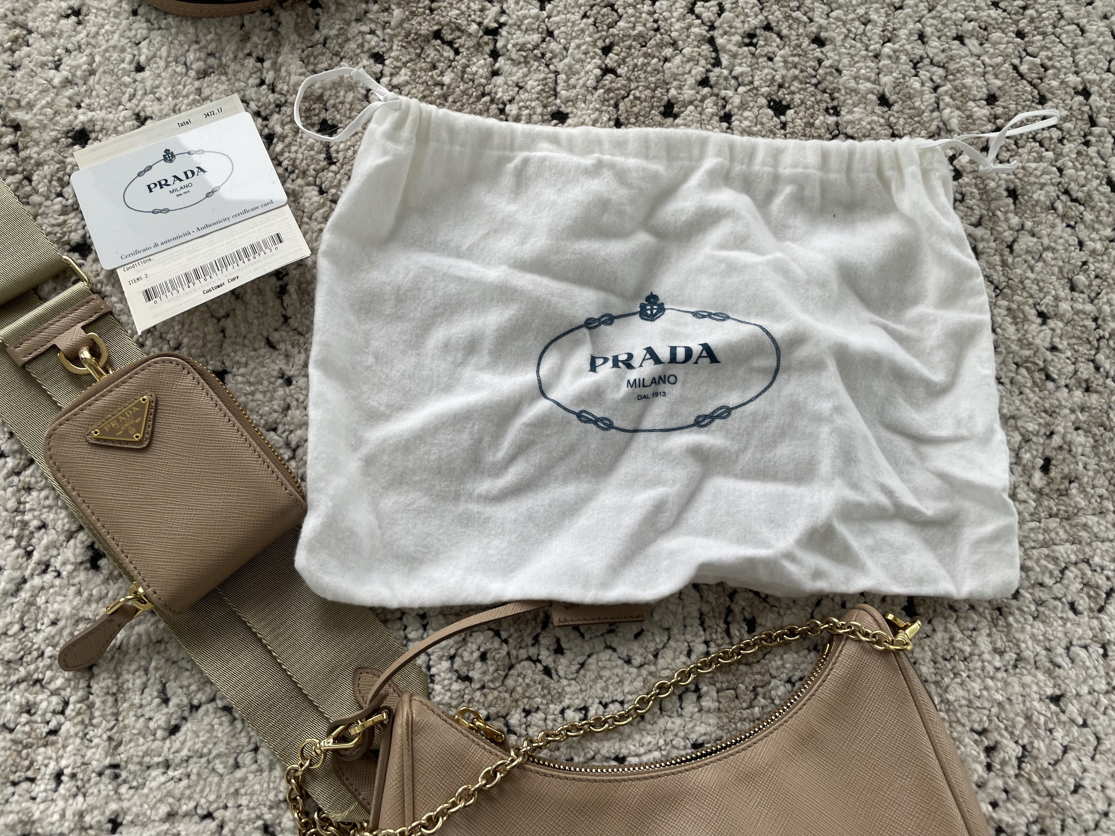 Prada Prada Re-Edition 2005 Saffiano leather bag Size ONE SIZE - 12 Thumbnail