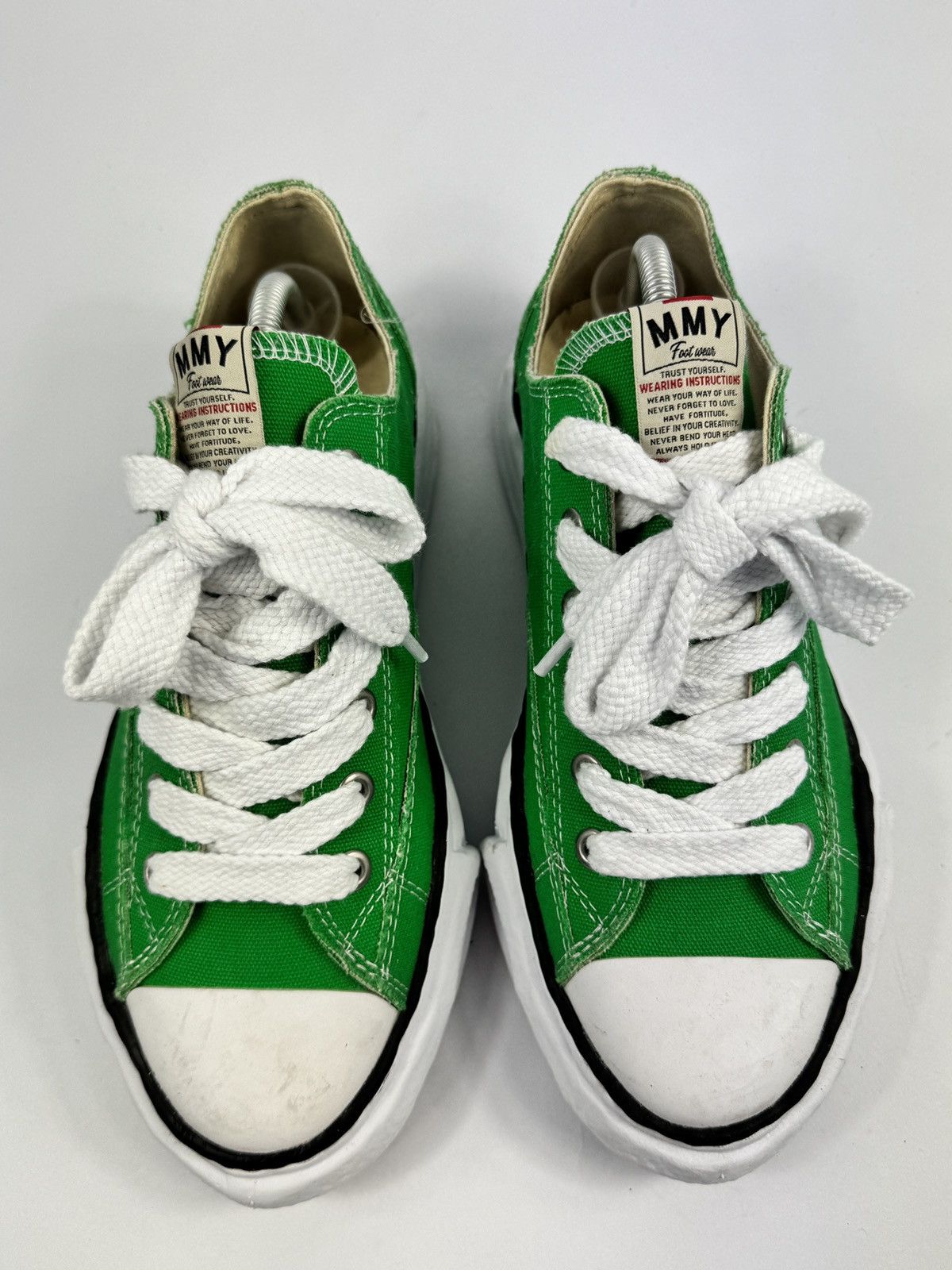 Maison MIHARA YASUHIRO LOW TOP CANVAS SNEAKERS Size US 10 / EU 43 - 2 Thumbnail