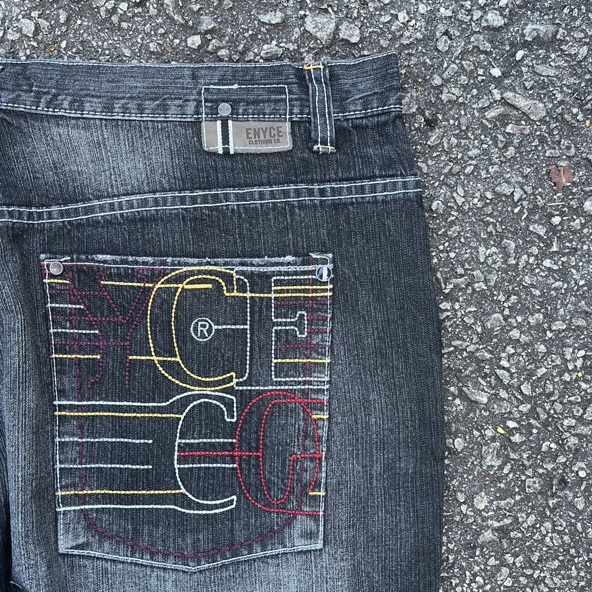 Enyce Y2K Baggy Jeans ENYCE Faded Black Denim Skater Southpole Size US 44 / EU 60 - 11 Thumbnail