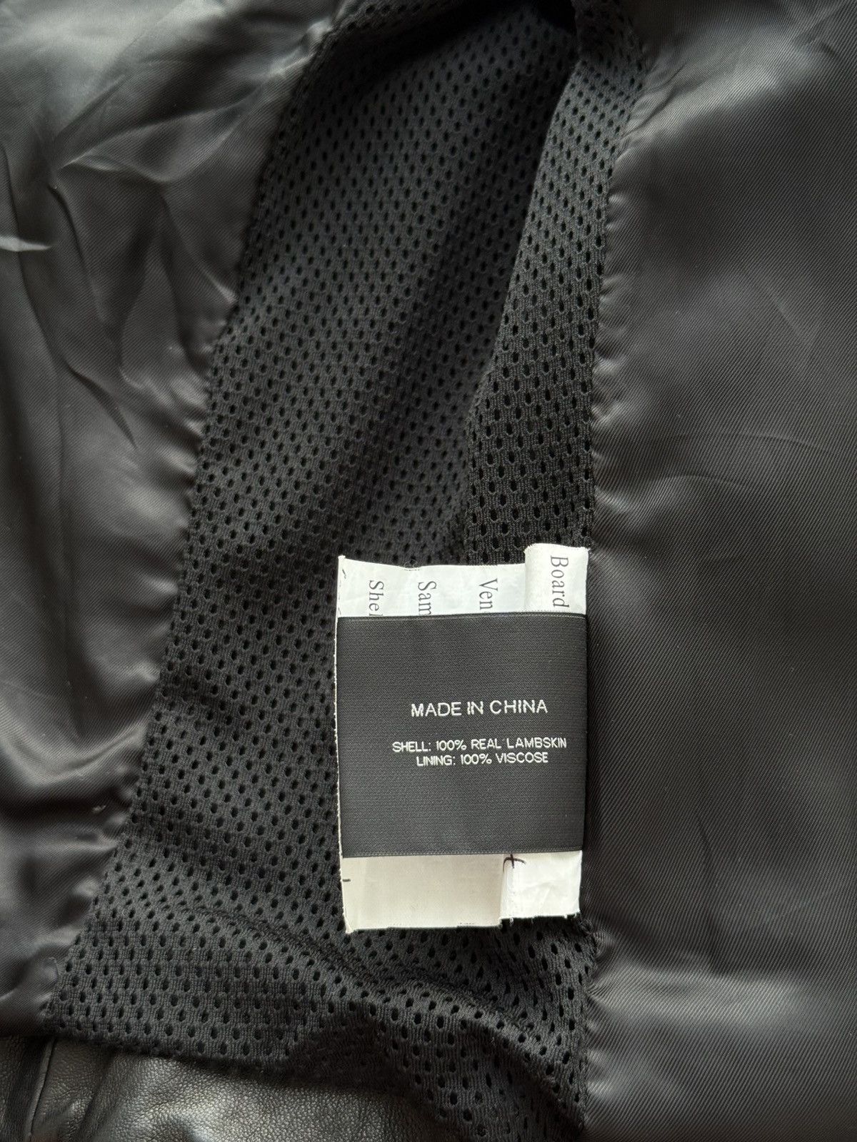 Ralph Lauren Black Label ARCHIVE 5/5 LEATHER MOTO JACKET WITH RIBBED ARMOR DETAILING Size US M / EU 48-50 / 2 - 20 Thumbnail