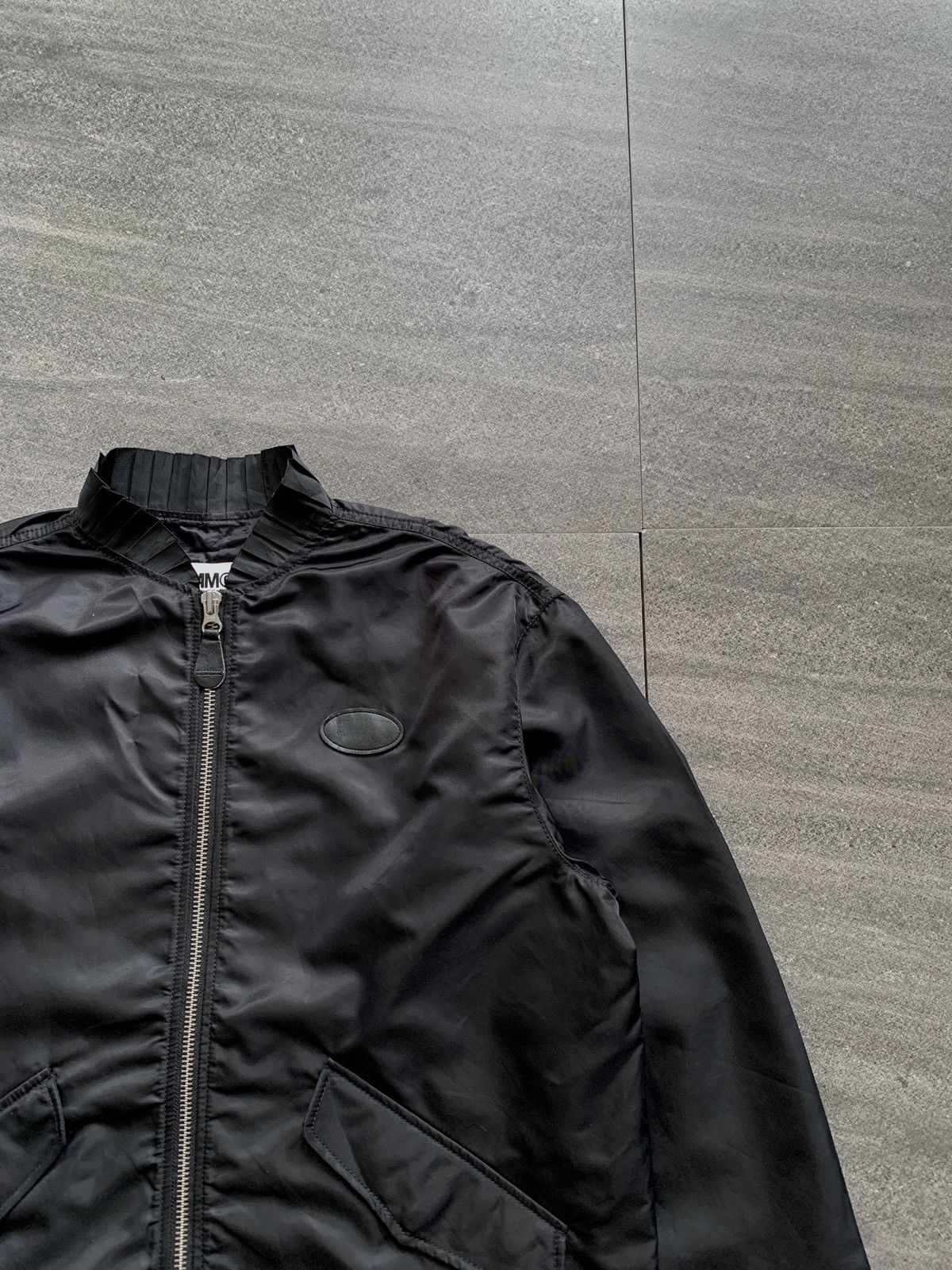 Maison Margiela FREE TAX! MM6 Oversized Pleated Nylon Bomber Jacket Size US M / EU 48-50 / 2 - 3 Thumbnail