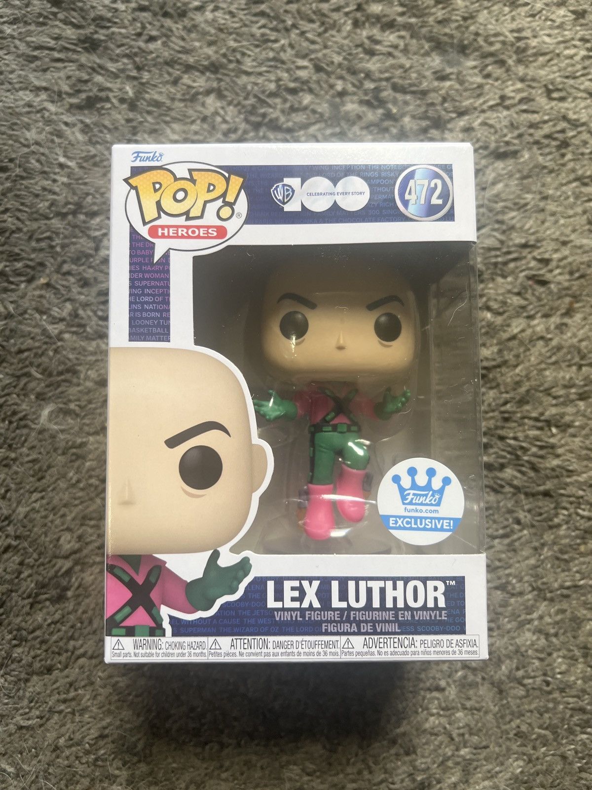 Warner Bros Funko Pop! Lex Luthor Vinyl Figure Size ONE SIZE - 1 Thumbnail