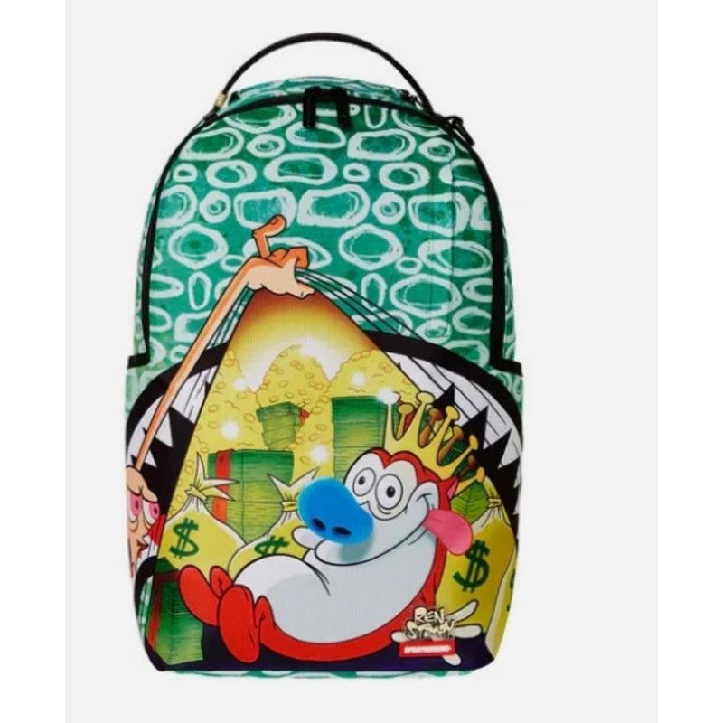 Sprayground Sprayground Ren and Stimpy Hidden Gold Mine Backpack Size ONE SIZE - 1 Preview