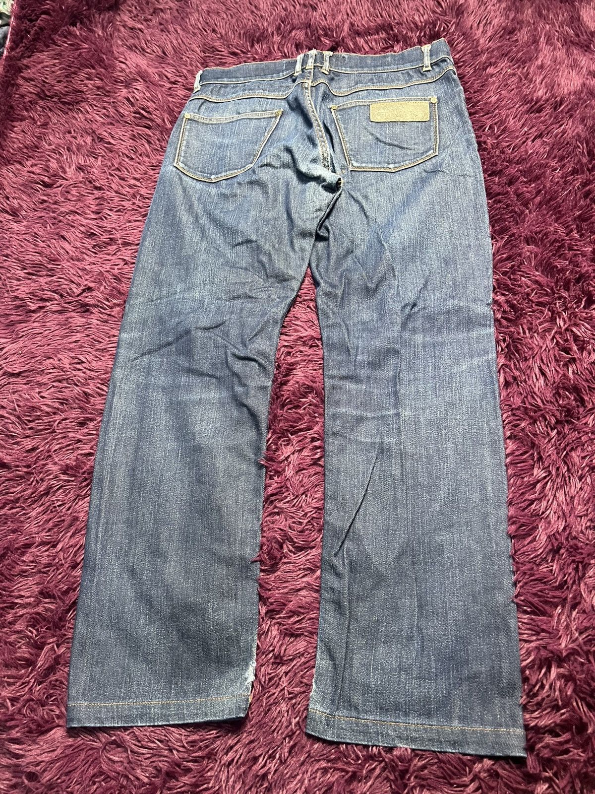 April 77 April 77 Joey Overdrive Blue Raw Denim Jeans (45) Size US 31 - 2 Thumbnail
