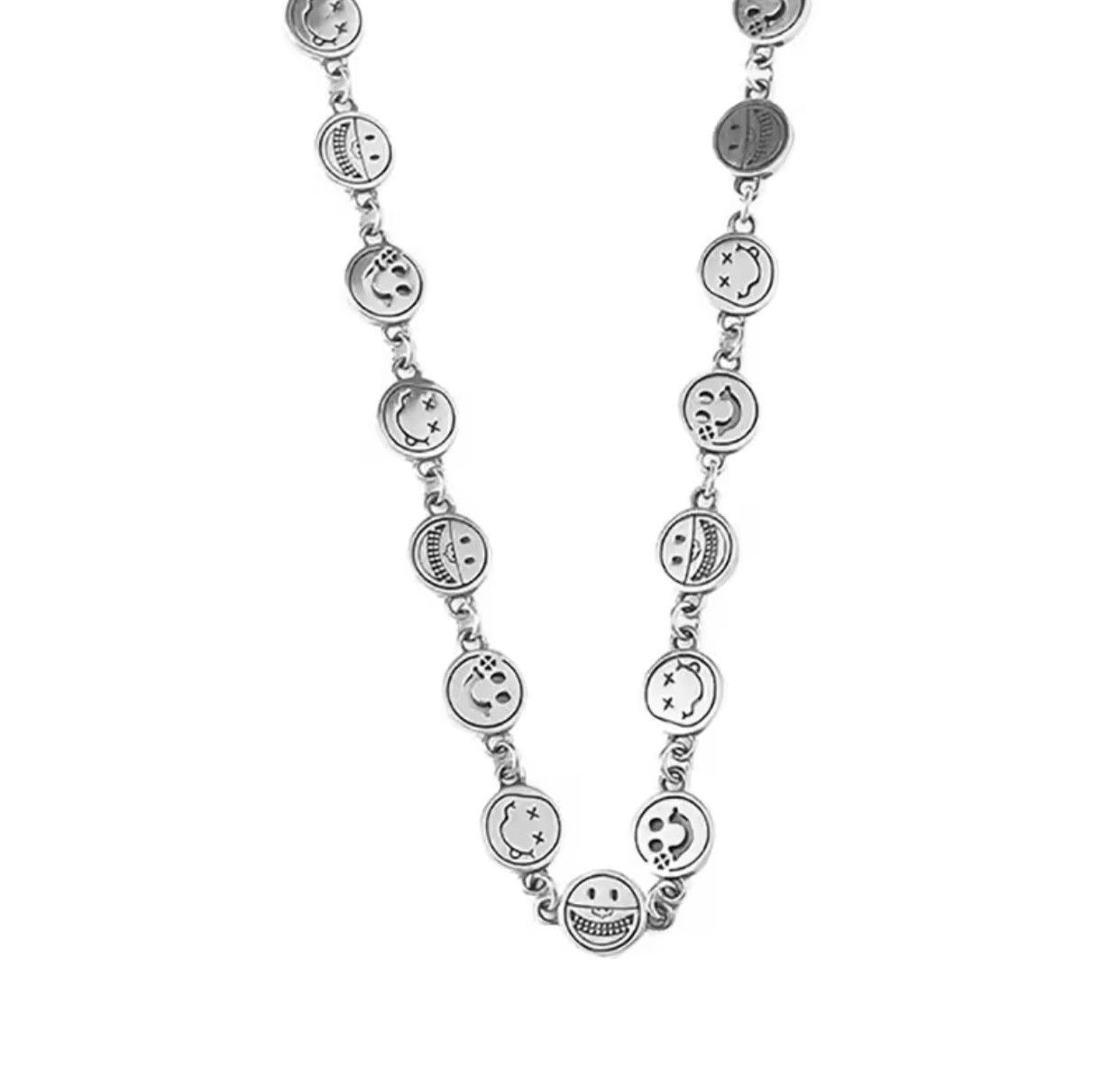 Japanese Brand × Jewelry Smile Face Chain Necklace Size ONE SIZE - 1 Thumbnail