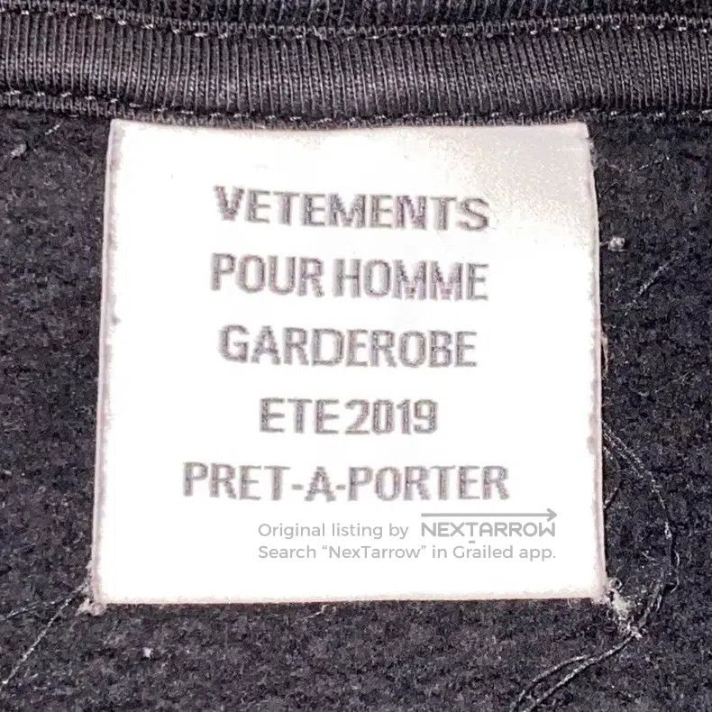 Vetements Vetements Hoodie Size US L / EU 52-54 / 3 - 5 Thumbnail
