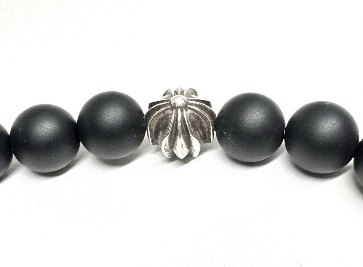 Chrome Hearts 8mm black Bead Bracelet ytk