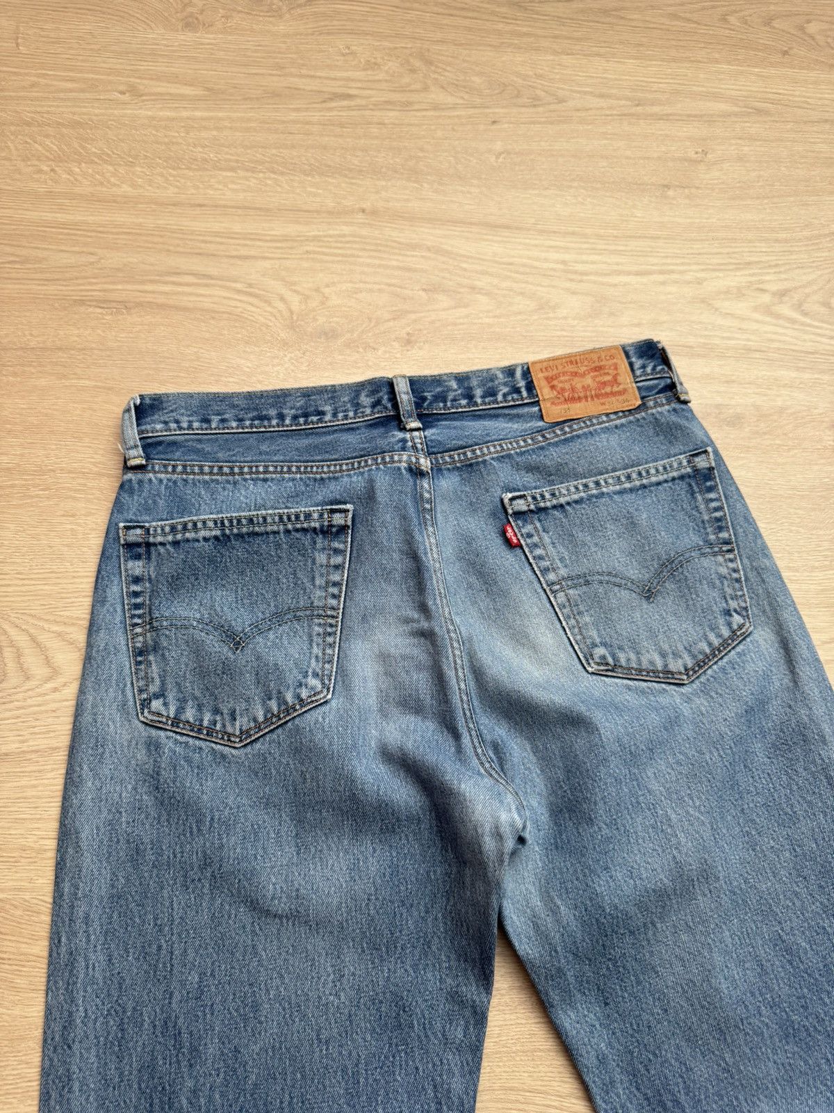 Levi's Vintage 00’s Levi’s USA 751 Jeans Denim Baggy Pants Size US 34 / EU 50 - 5 Thumbnail