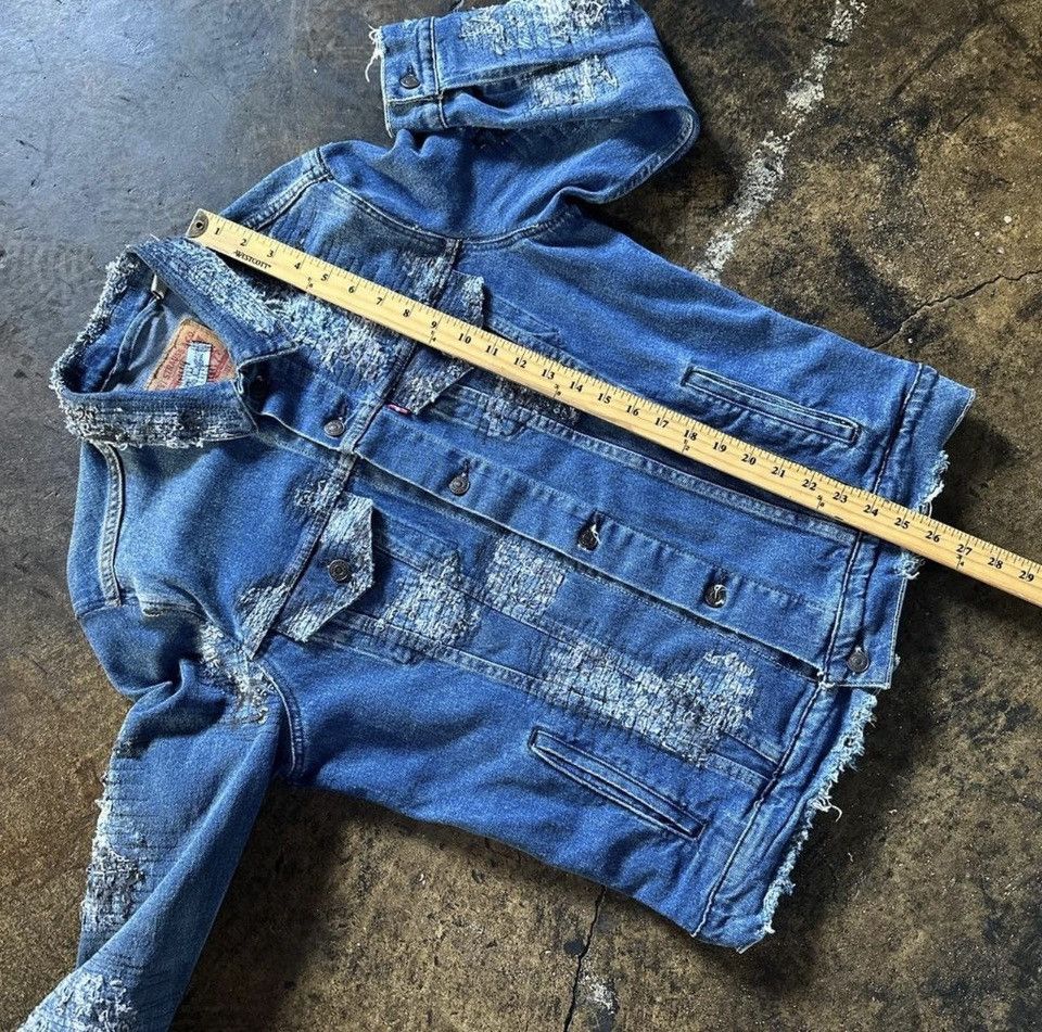 Levi's BORO Vintage Denim Jacket Size US M / EU 48-50 / 2 - 6 Thumbnail