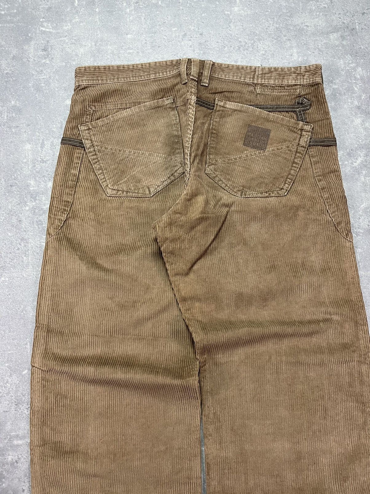 Marithe + Francois Girbaud 00s Marithe Francois Girbaud Corduroy Large Texas Pants 32 Size US 32 / EU 48 - 10 Thumbnail