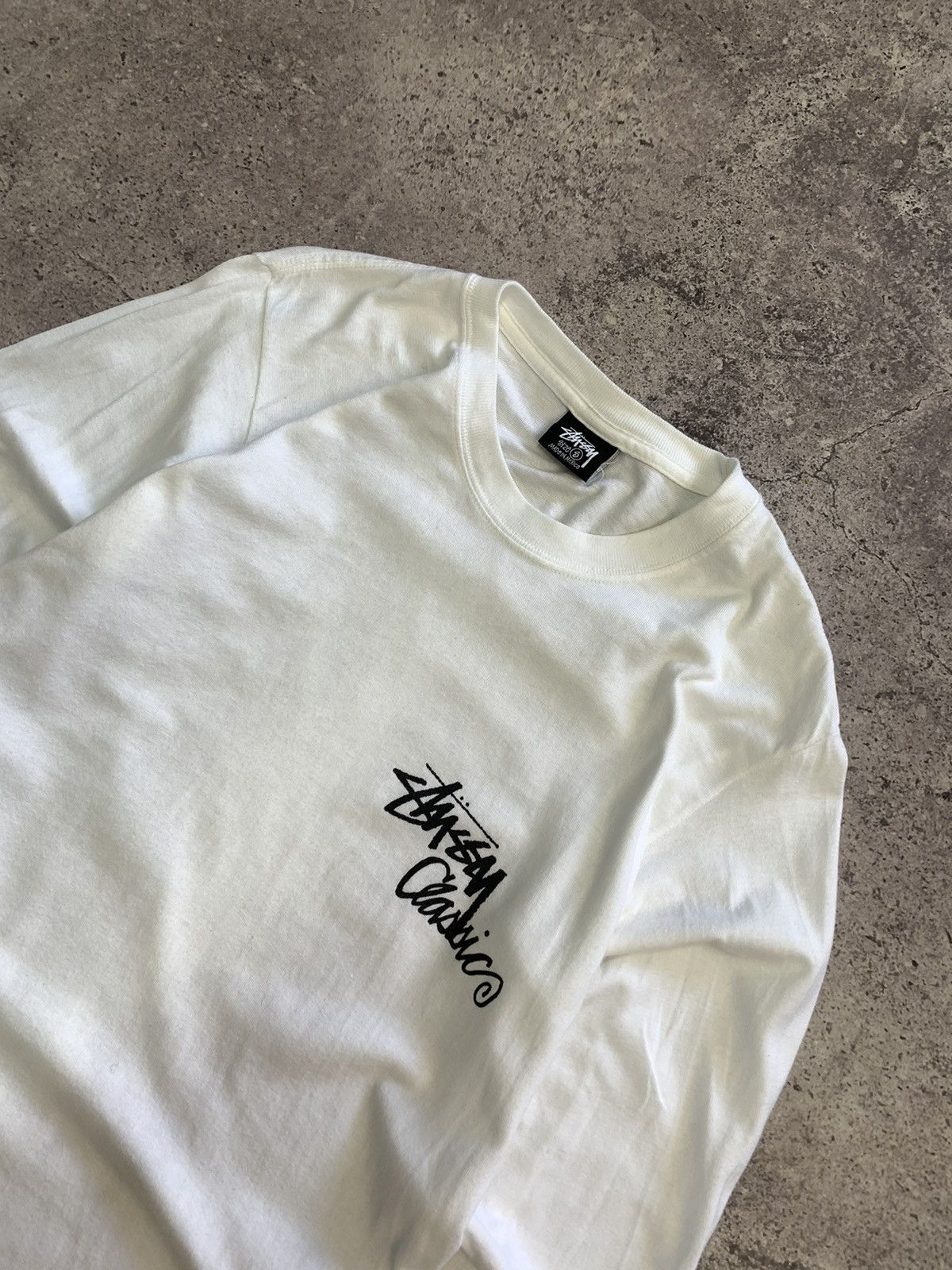 Japanese Brand × Stussy × Vintage Vintage Stussy Longsleeve Y2K streetwear sk8 faded tee Size US S / EU 44-46 / 1 - 9 Thumbnail