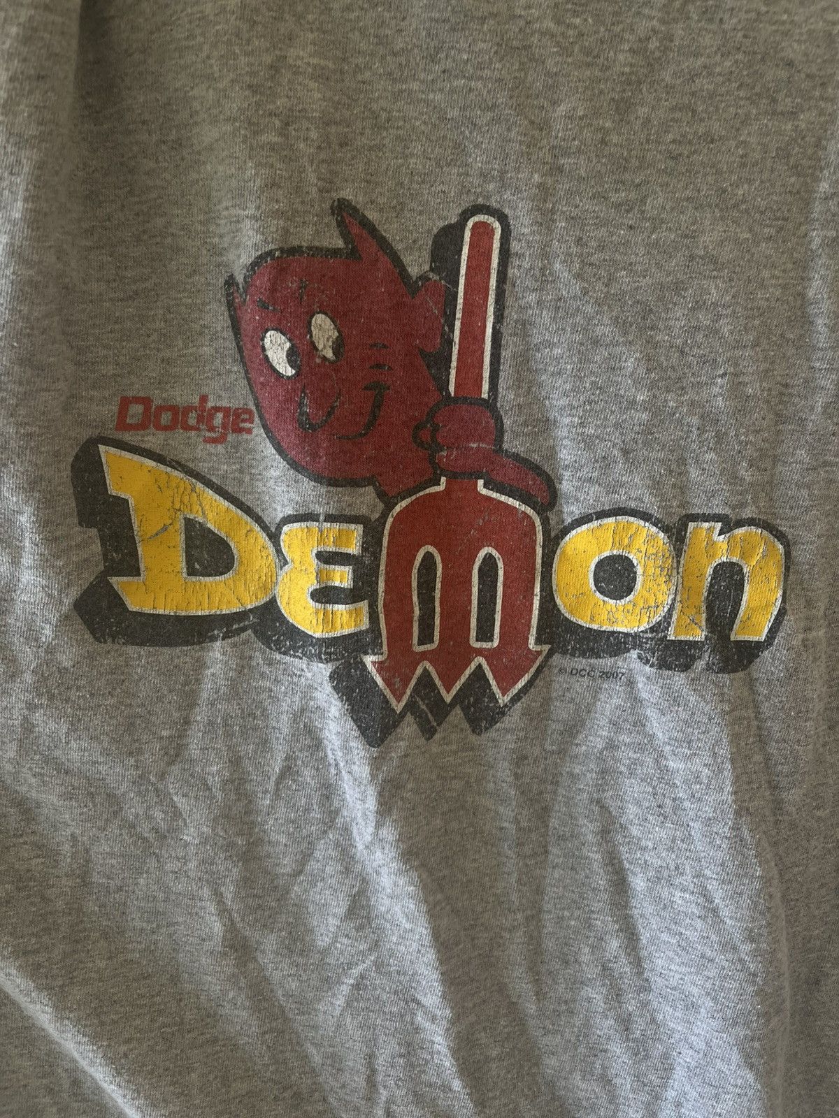 Vintage Vintage 2000’s Dodge Demon Shirt Size US XL / EU 56 / 4 - 3 Thumbnail