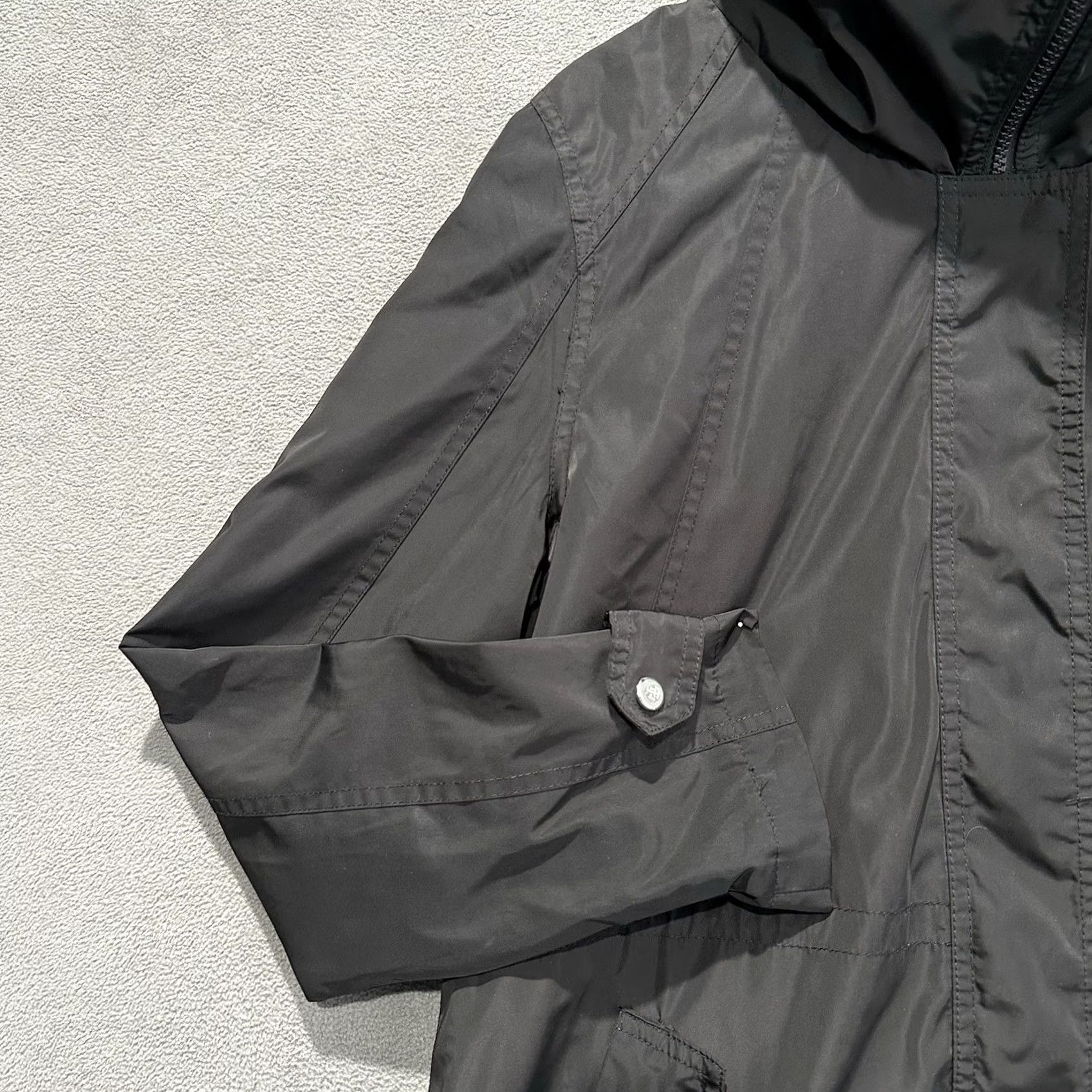 Ralph Lauren Ralph Lauren Jacket Womens Medium Black Memory Anorak Hooded Zip Long Sleeve Casual Clean Size M / US 6-8 / IT 42-44 - 7 Thumbnail