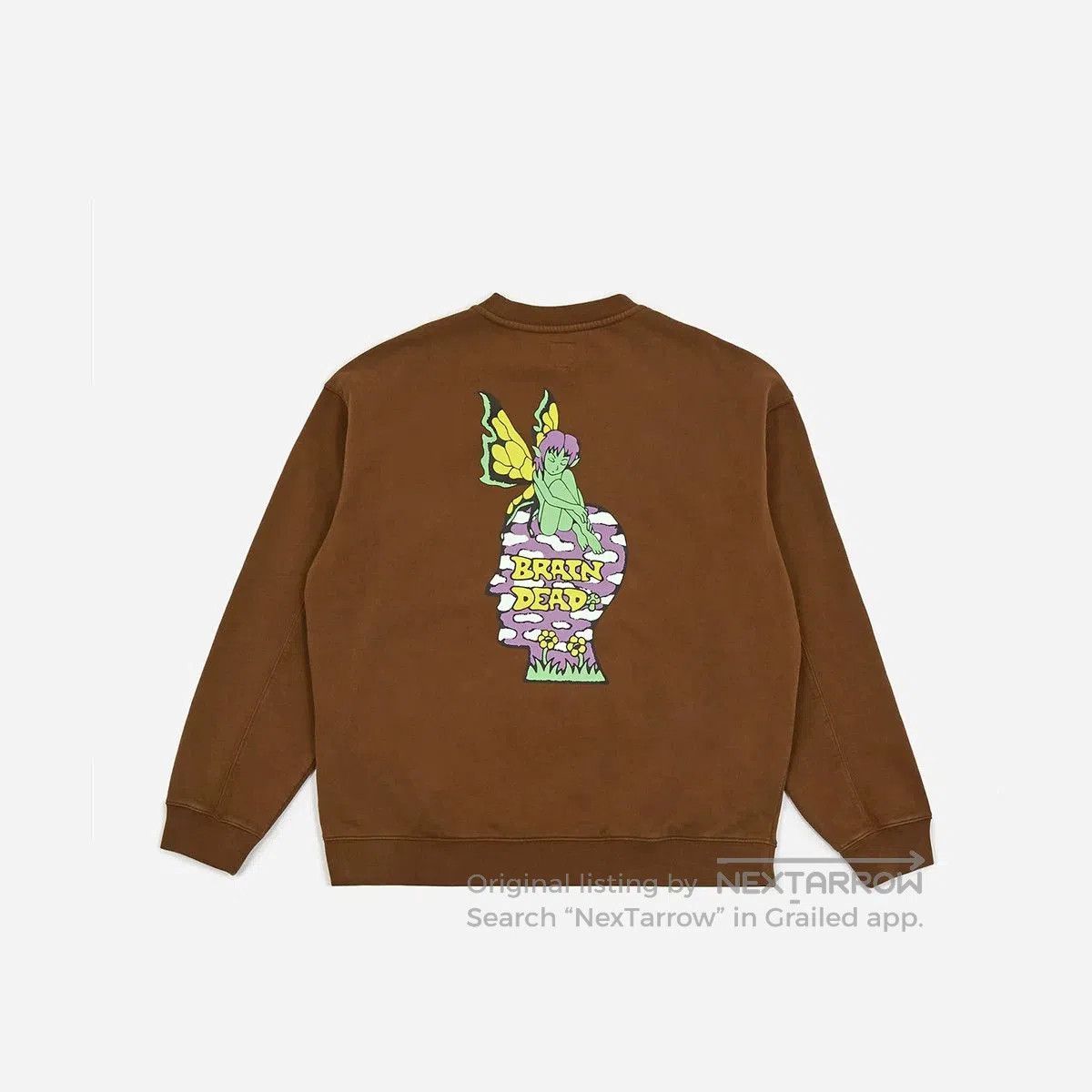 Brain Dead brain dead mushroom house crewneck sweatshirt. Size US M / EU 48-50 / 2 - 3 Thumbnail