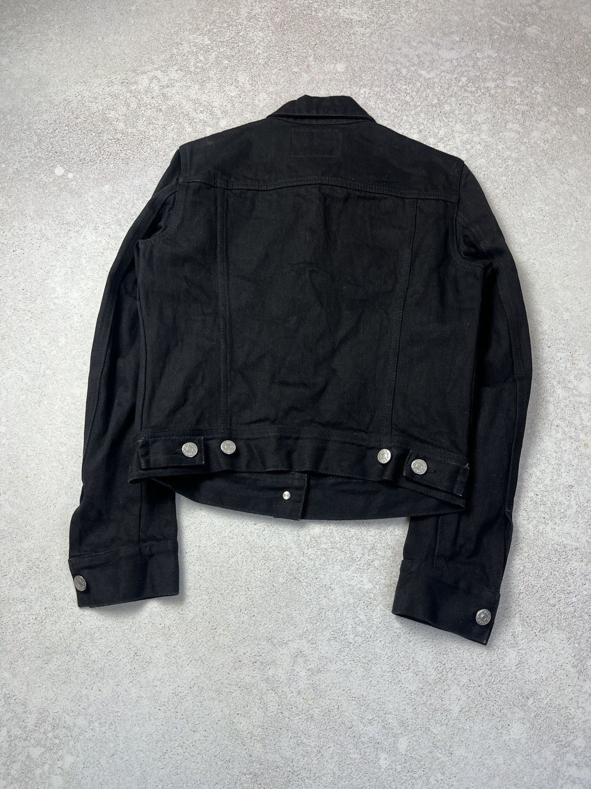 Acne Studios Blå Konst Acne Studios denim jacket Drip Luxury Size XS / US 0-2 / IT 36-38 - 6 Thumbnail