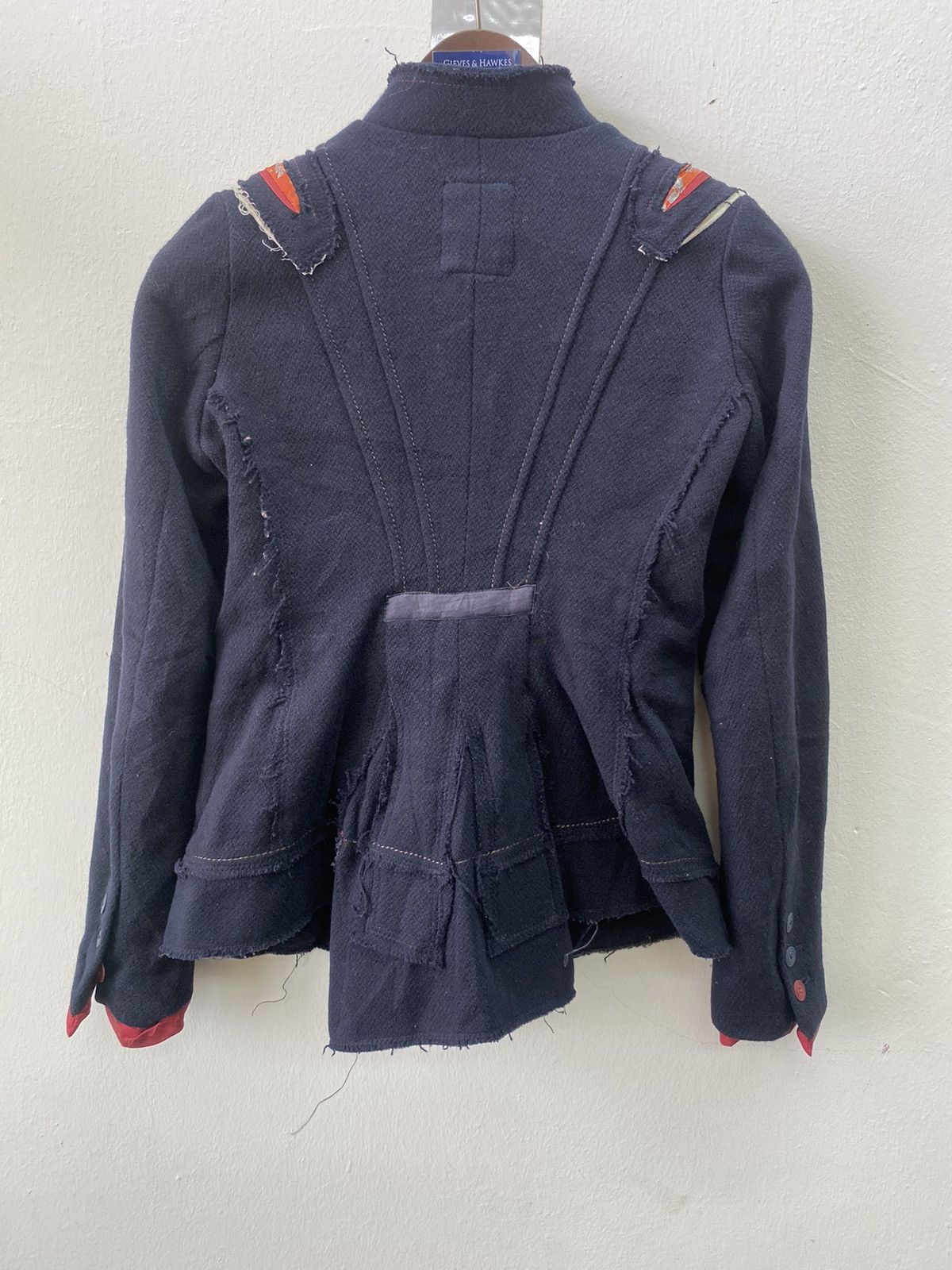 Marithe + Francois Girbaud Dark blue Marithé & François Girbaud wool jacket Size M / US 6-8 / IT 42-44 - 11 Thumbnail