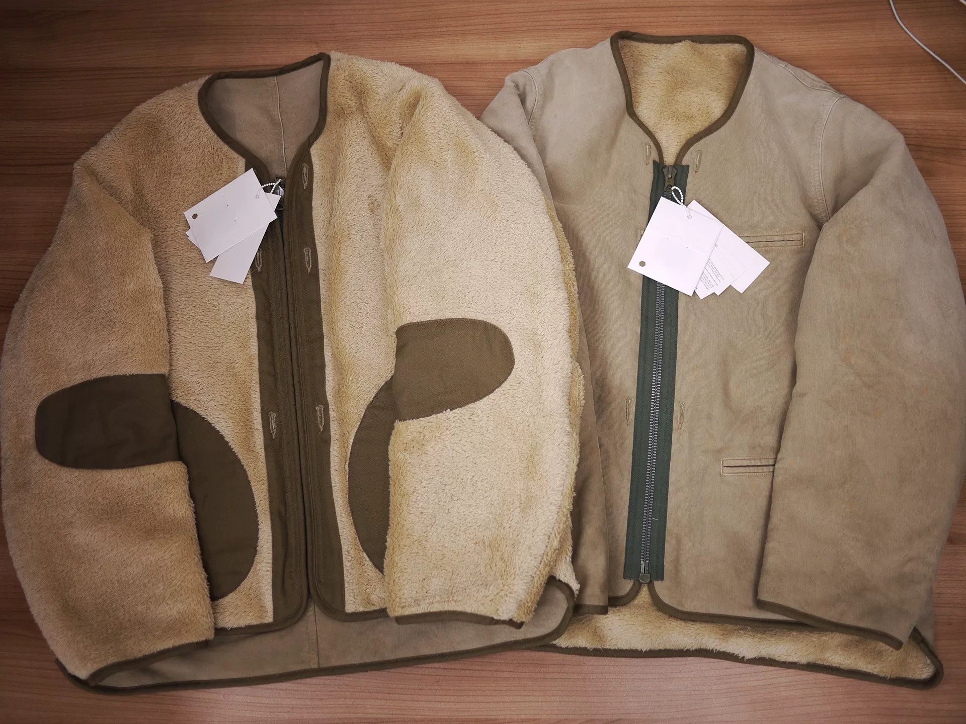 Visvim visvim iris liner jacket in beige Size US M / EU 48-50 / 2 - 1 Thumbnail