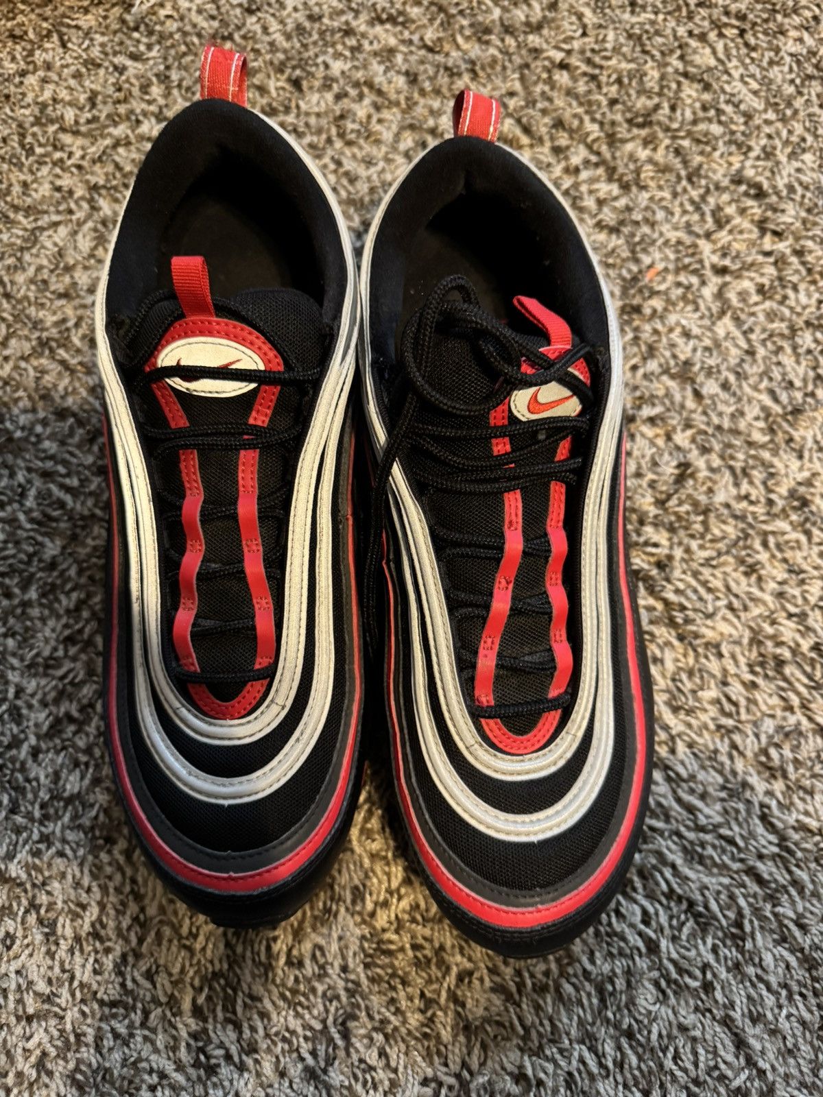 Nike Air Max 97 “Reflective Bred” Size 12 Size US 12 / EU 45 - 4 Thumbnail