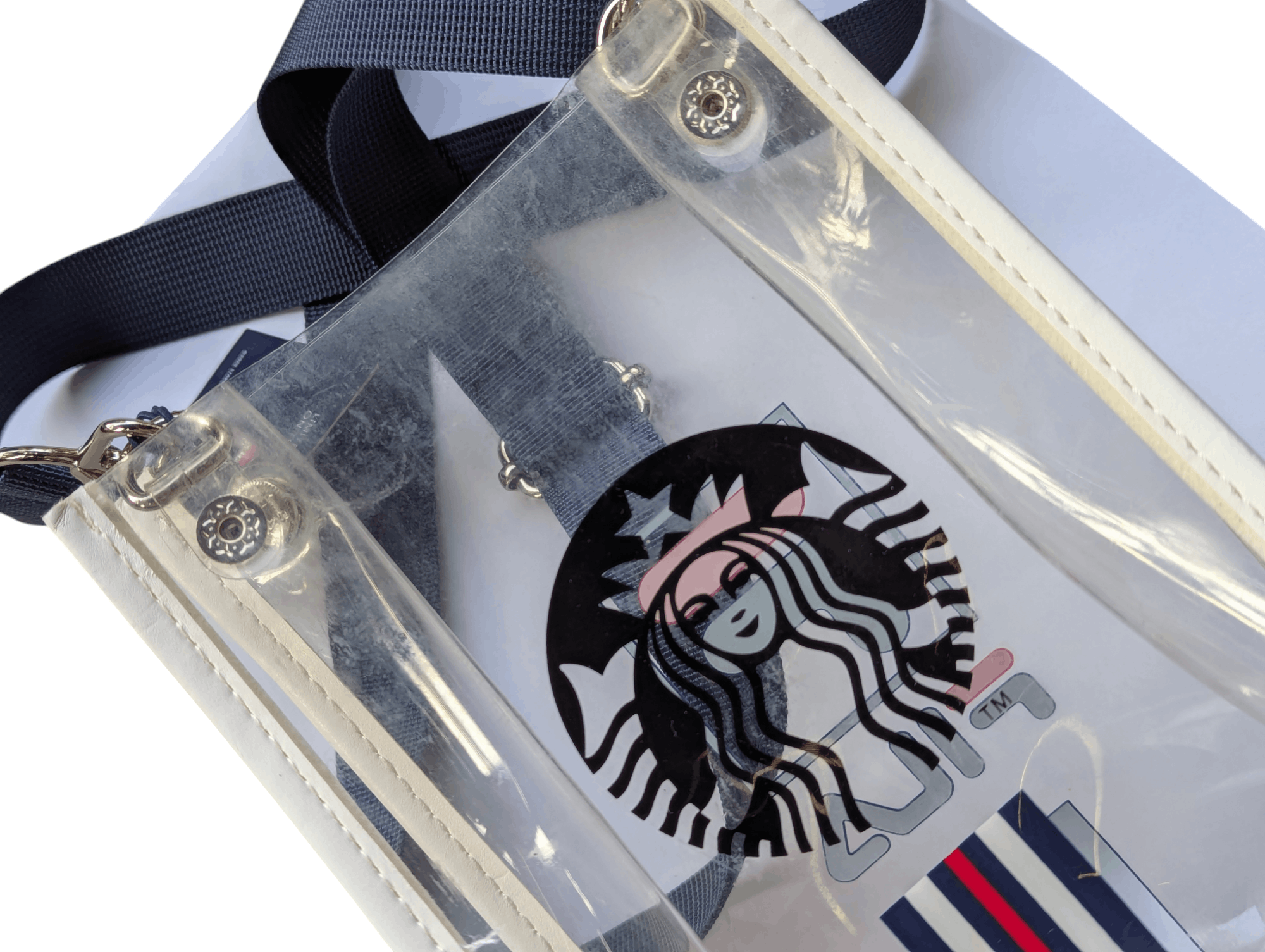Fila FILA X STARBUCKS TRANSPARENT SLING BAG Size ONE SIZE - 8 Thumbnail