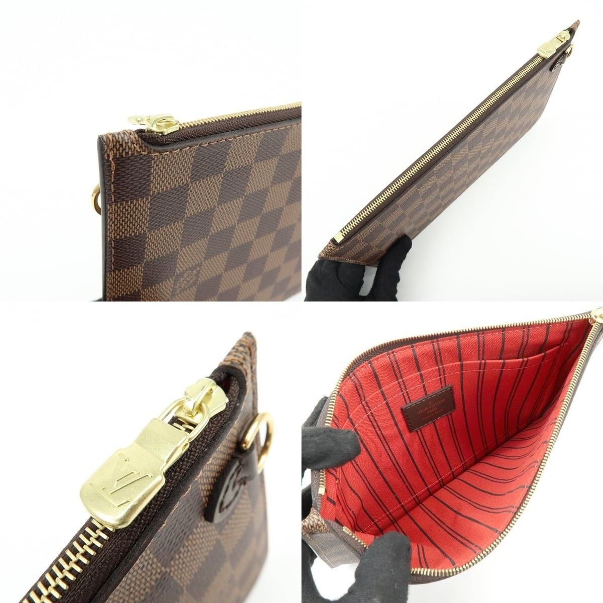 Louis Vuitton Louis Vuitton Damier Ebene Neverfull MM Pochette Size ONE SIZE - 5 Thumbnail