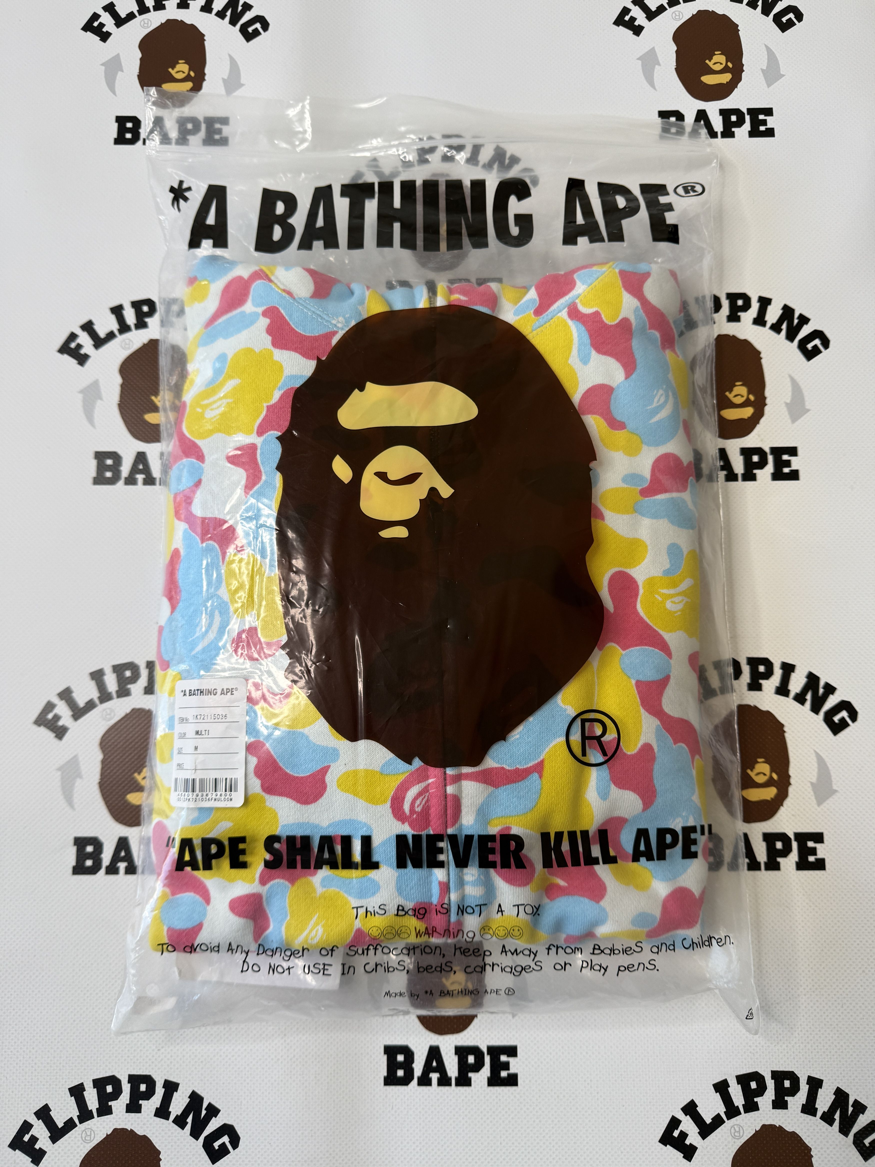 Bape BAPE SANYA SEPARATE SHARK FULL ZIP HOODIE Size US M / EU 48-50 / 2 - 18 Thumbnail