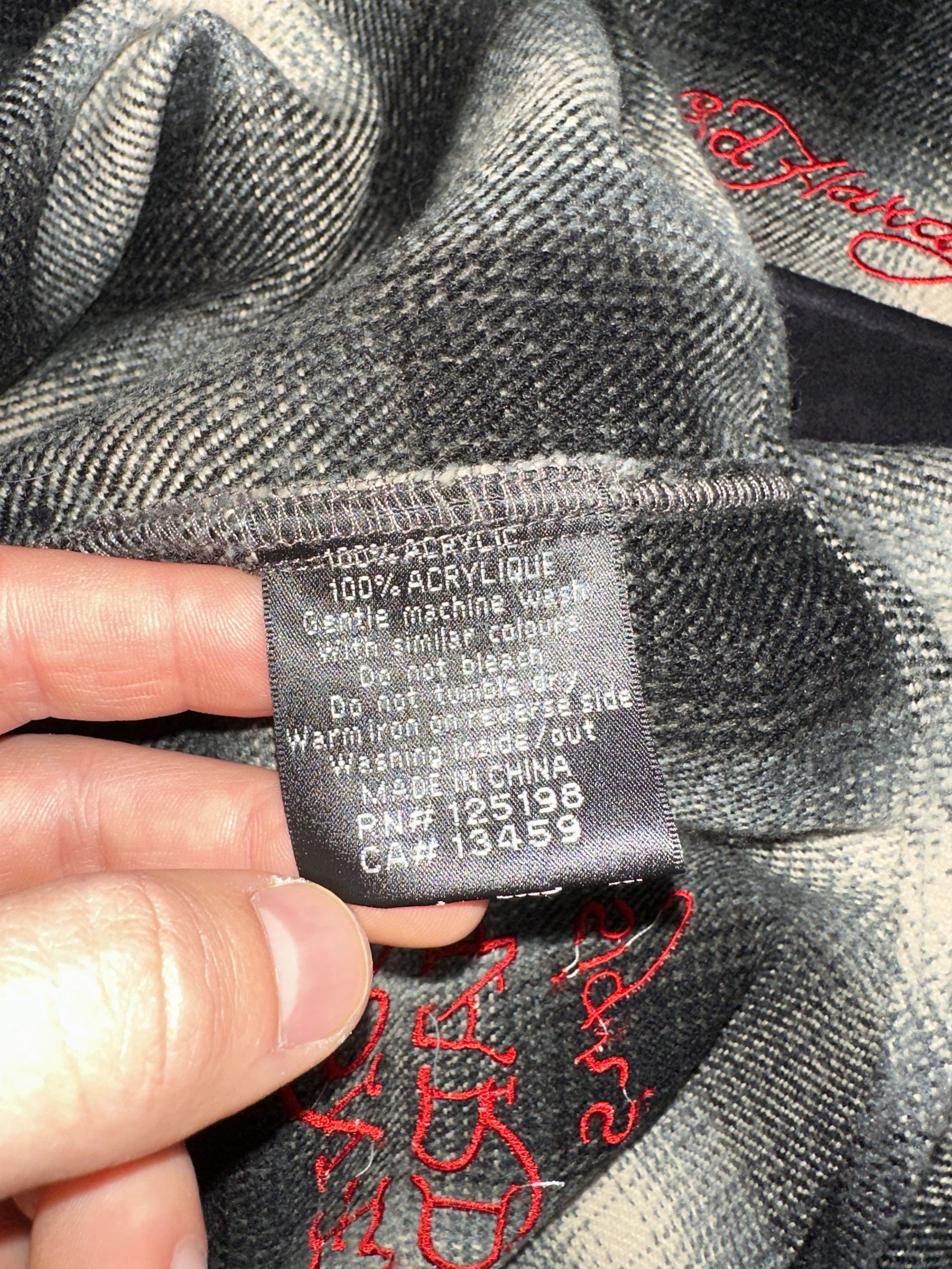 Ed Hardy Ed Hardy Western Flannel Jacket XXL Tiger Christian Audigier Size US XXL / EU 58 / 5 - 11 Thumbnail