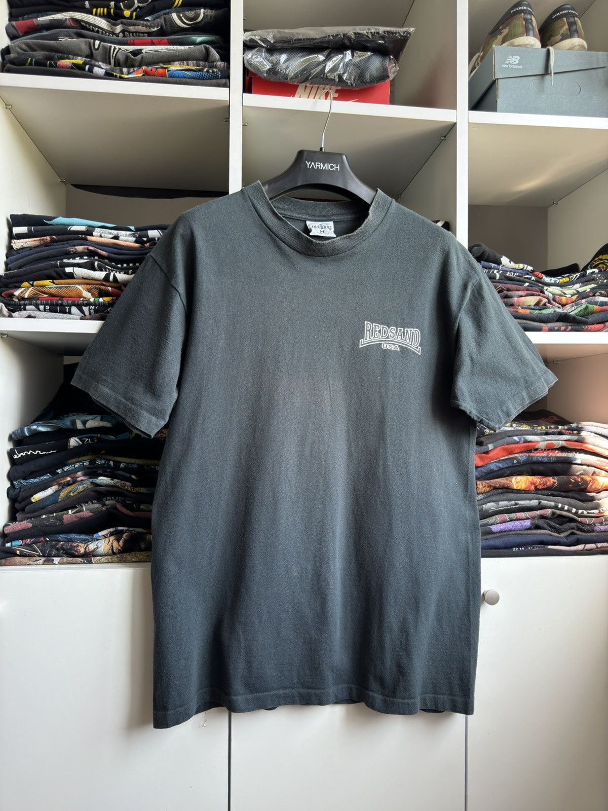 Vintage Vintage 90s Redsand USA SINGLE STITCHING TEE Size US M / EU 48-50 / 2 - 3 Thumbnail