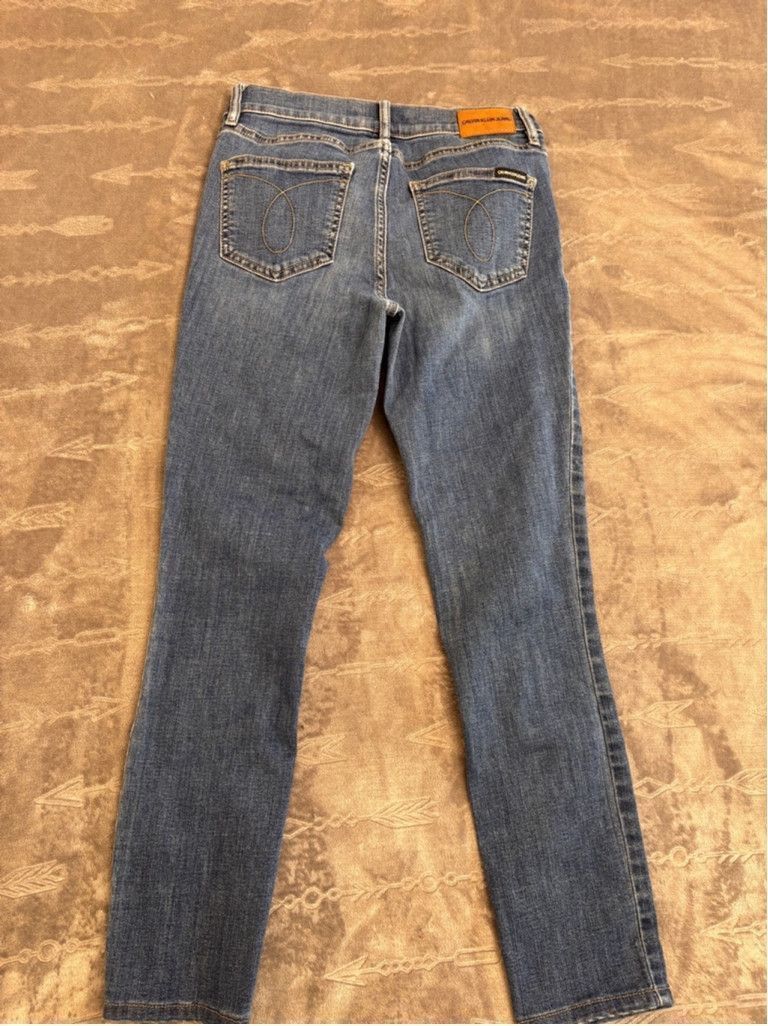 Calvin Klein Women's Calvin Klein Jeans Size 2/26 Blue Denim Size 26" / US 2 / IT 38 - 12 Thumbnail