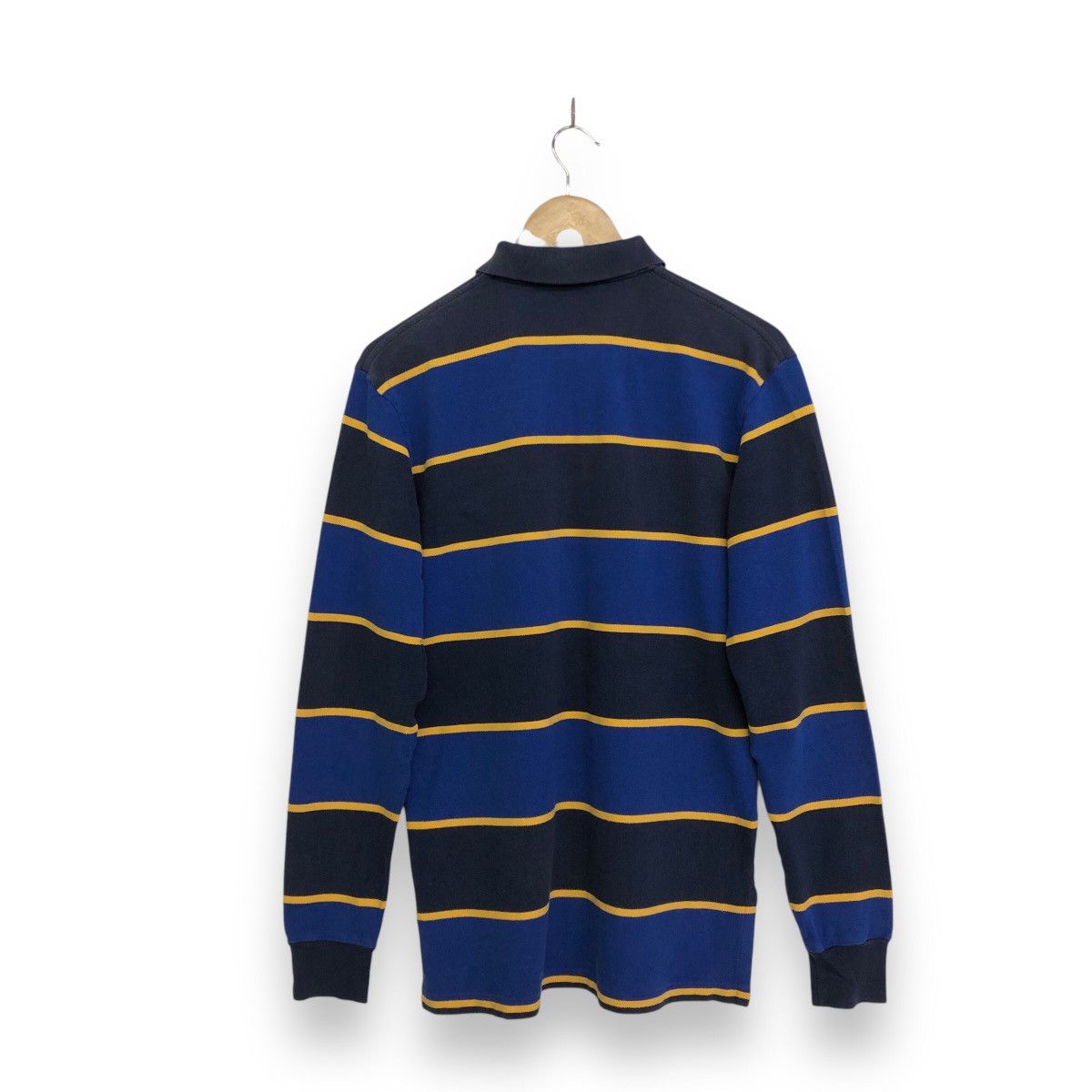 Polo Ralph Lauren Polo Ralph Lauren Pony Long Sleeve Collar Stripe Shirt Size US M / EU 48-50 / 2 - 2 Thumbnail